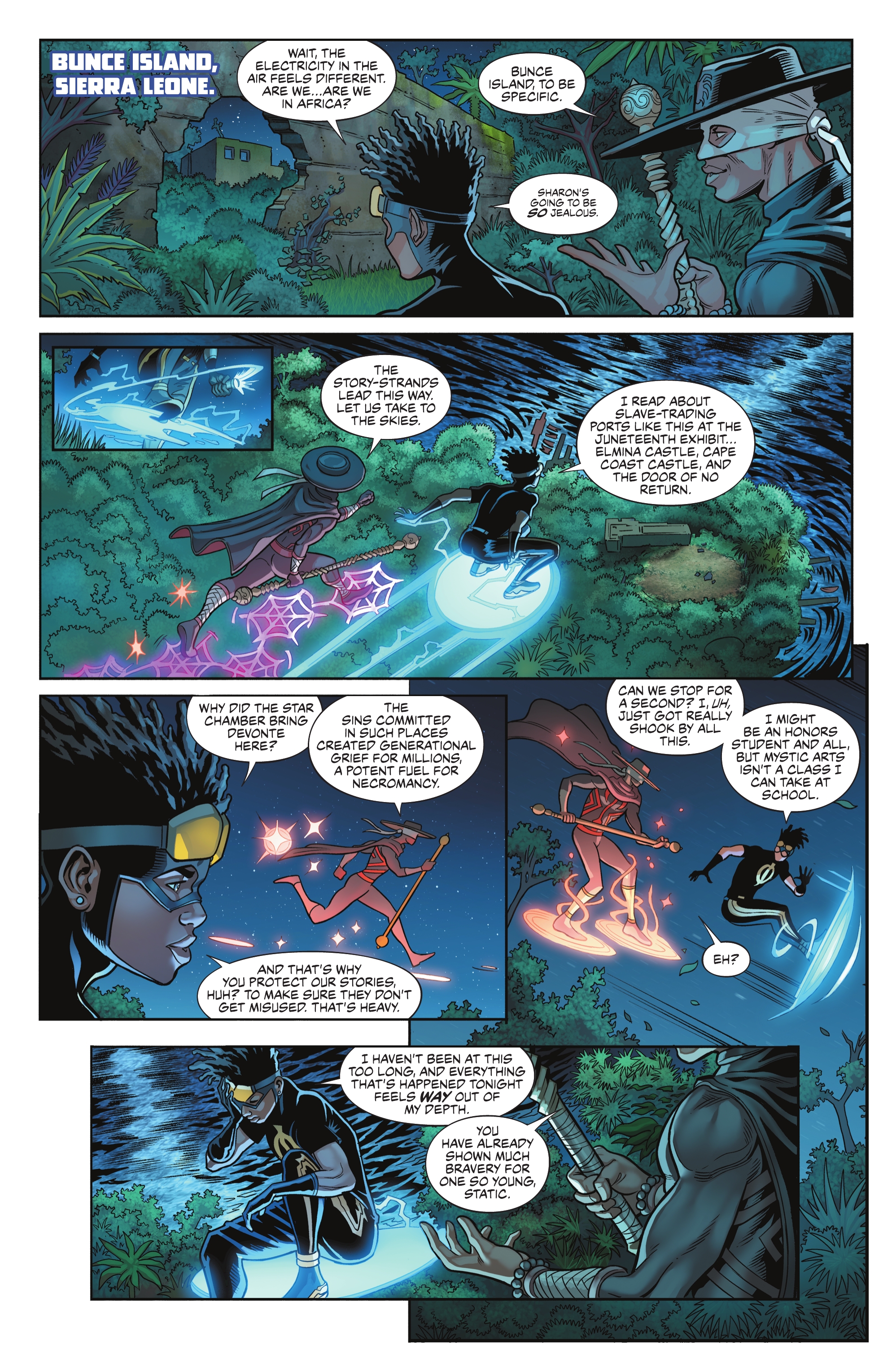 Static Team-Up: Anansi (2023-) issue 1 - Page 16