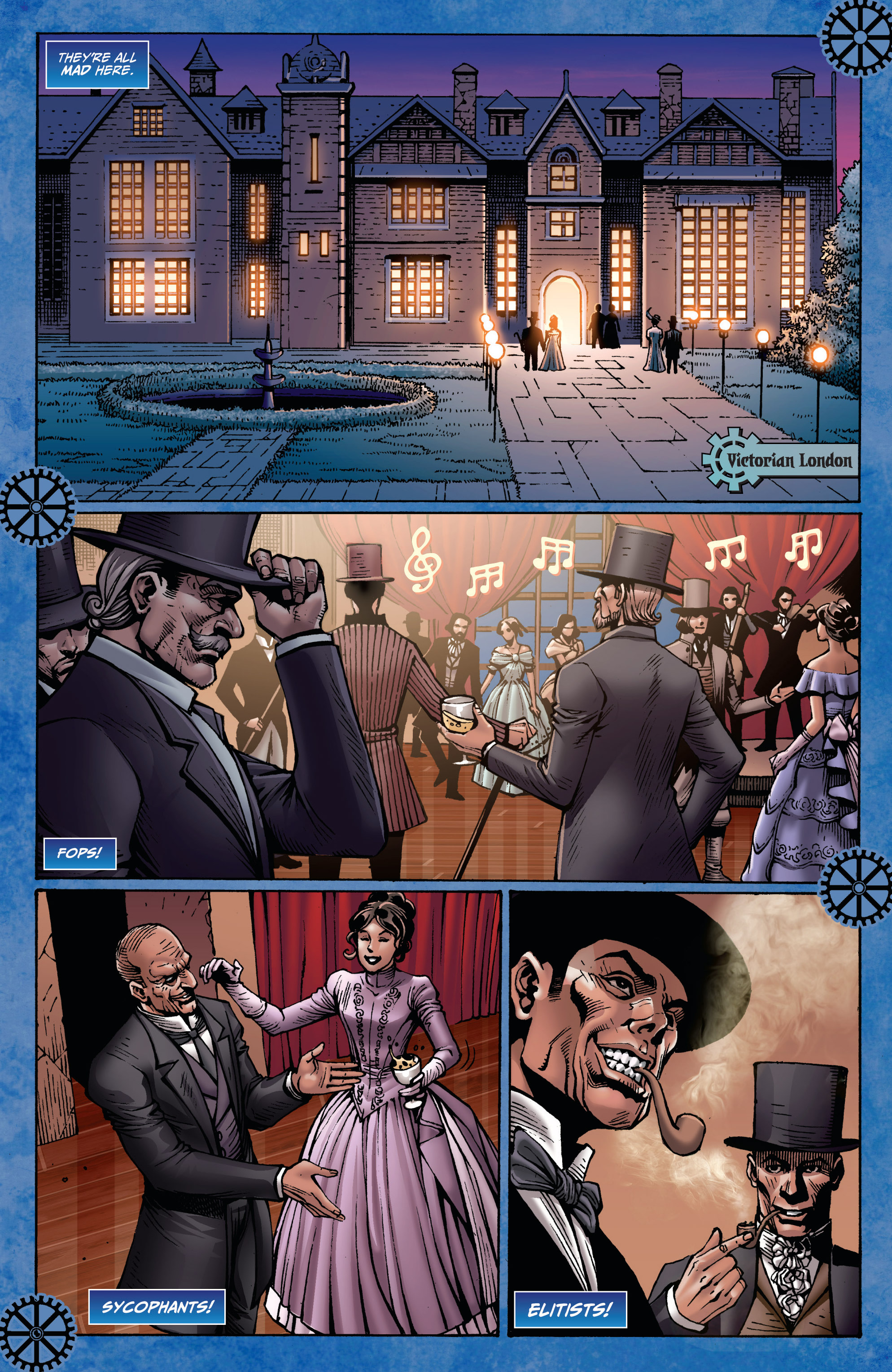 Steampunk: Alice in Wonderland (2017): Chapter 1 - Page 3