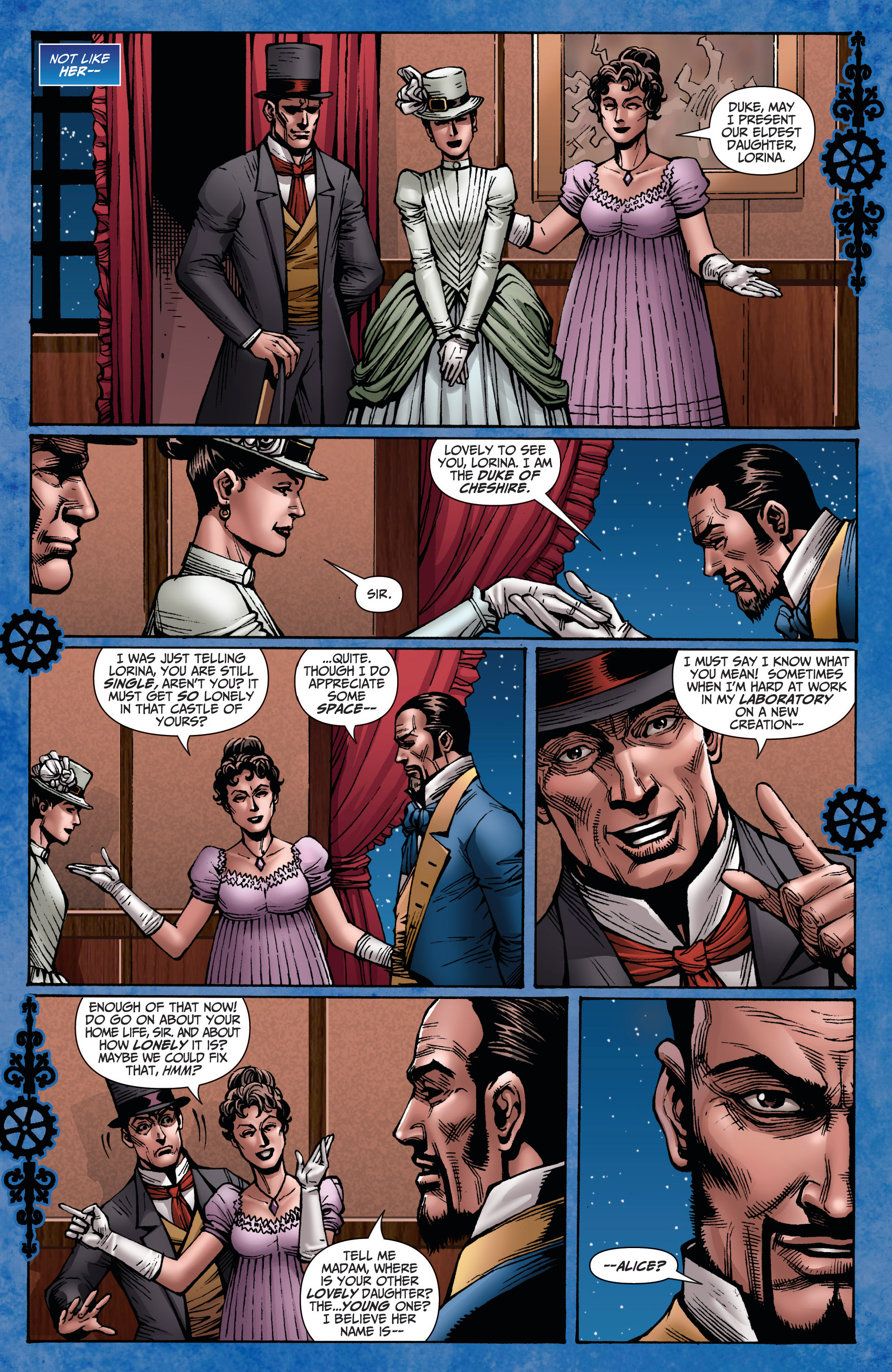 Steampunk: Alice in Wonderland (2017) issue 1 - Page 5