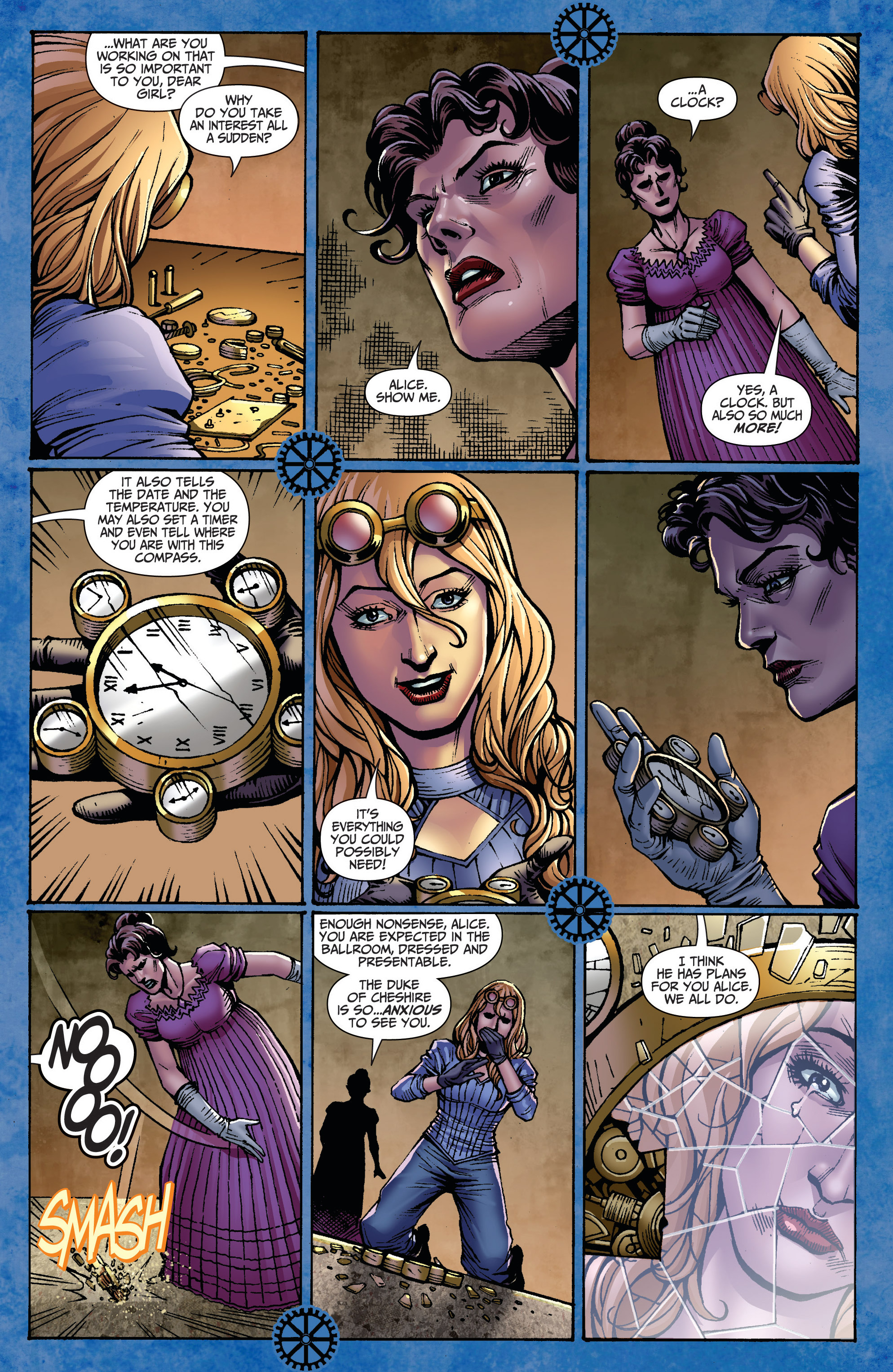 Steampunk: Alice in Wonderland (2017) issue 1 - Page 7