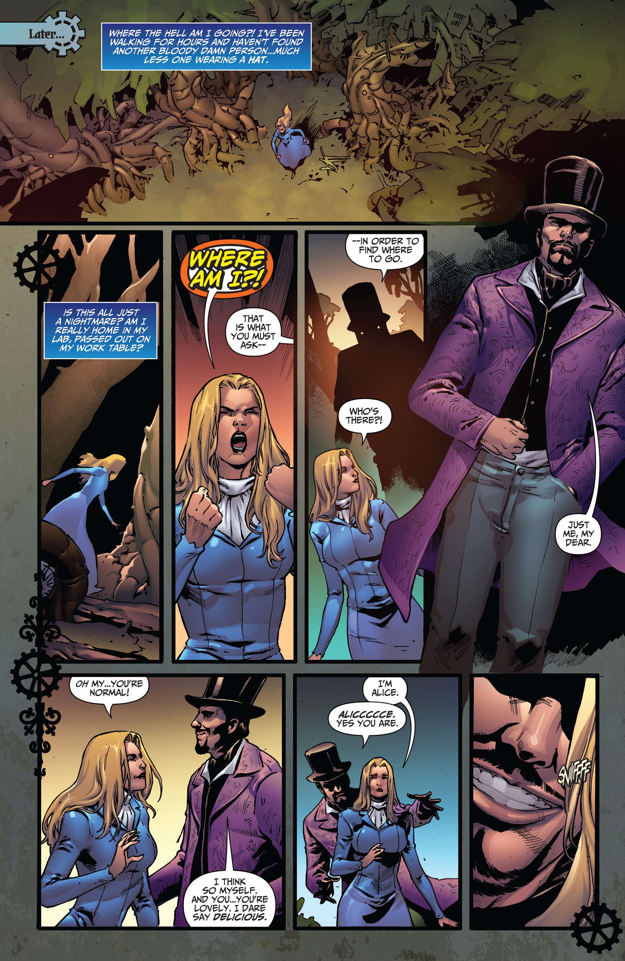 Steampunk: Alice in Wonderland (2017) issue 1 - Page 16