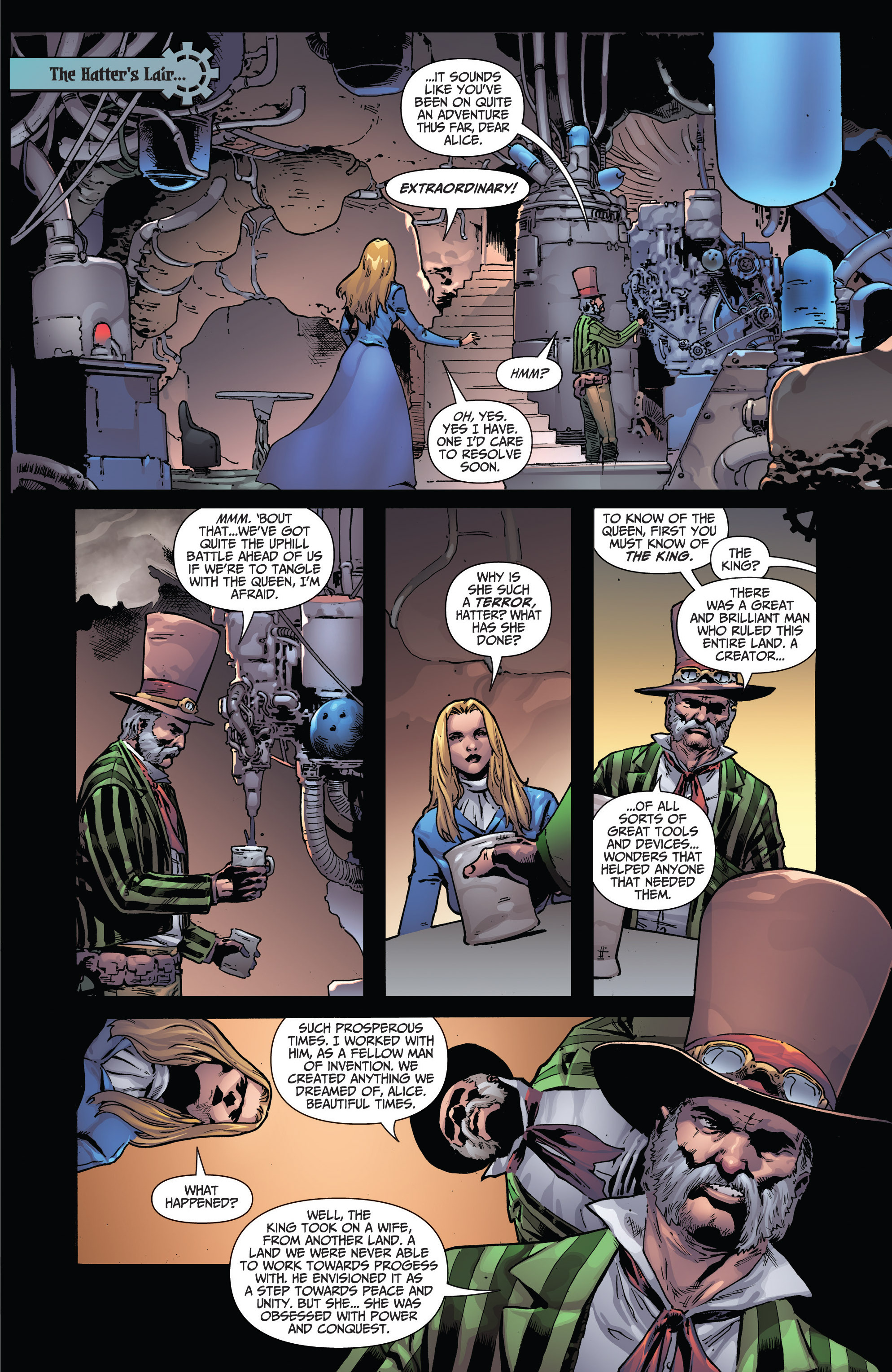 Steampunk: Alice in Wonderland (2017) issue 1 - Page 19