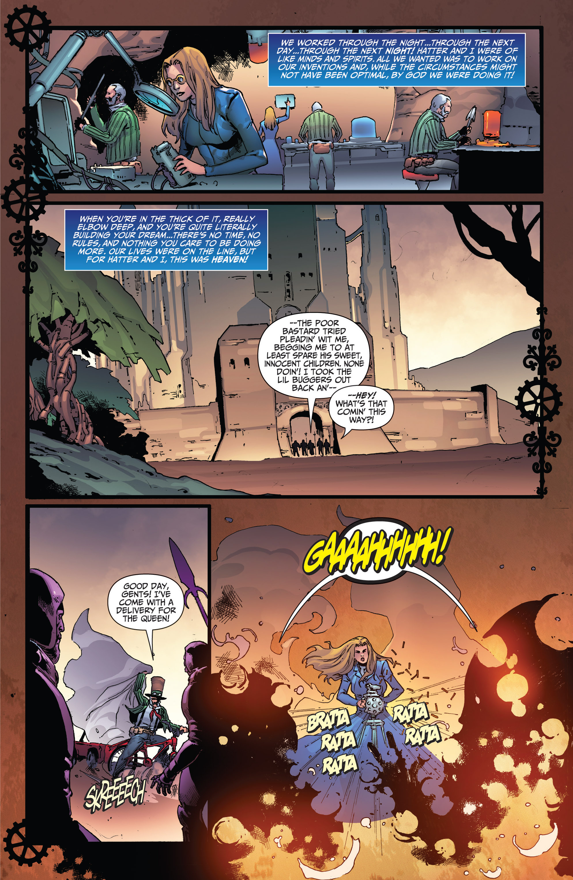 Steampunk: Alice in Wonderland (2017) issue 1 - Page 21