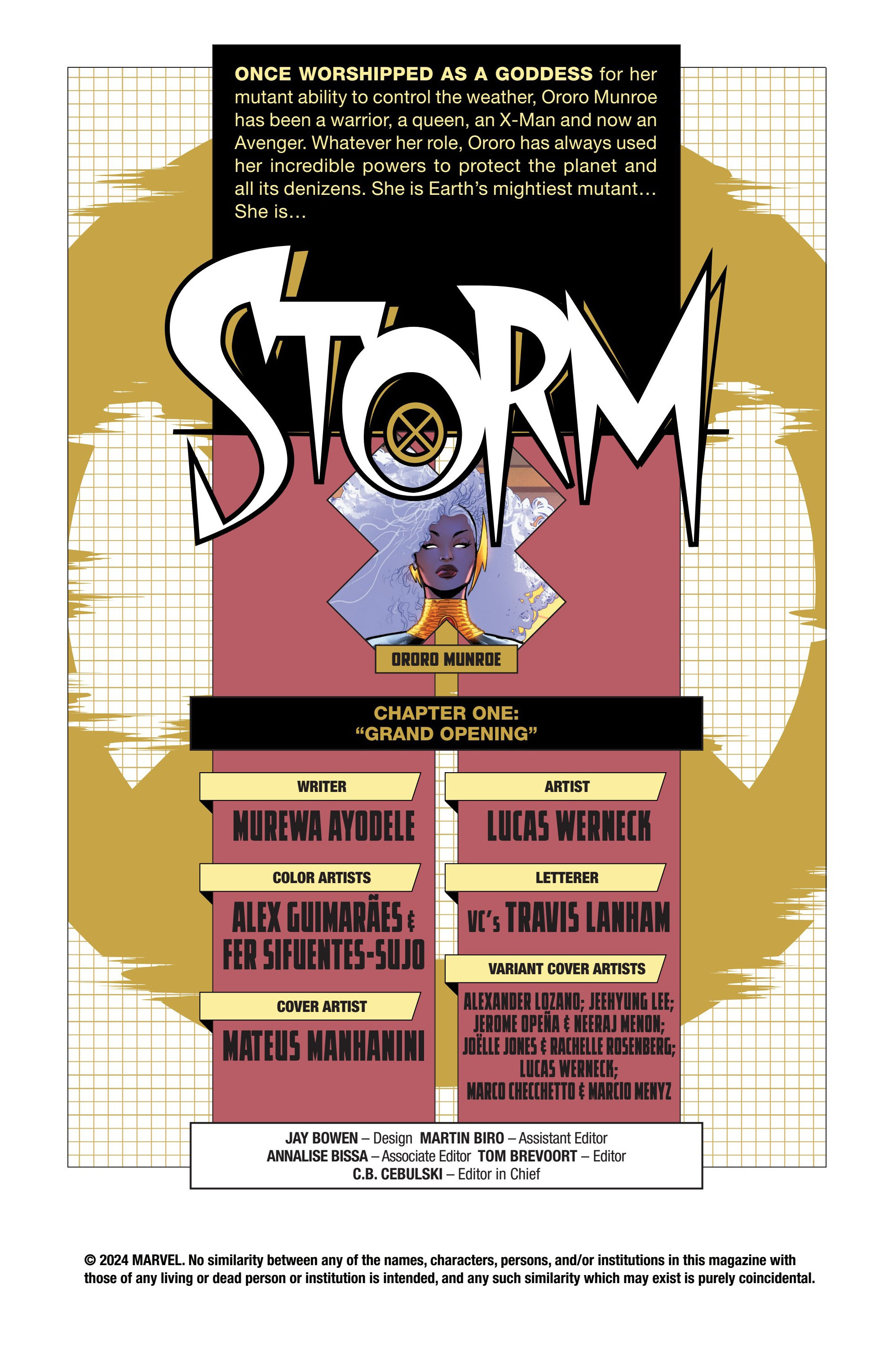 Storm (2024-) issue 1 - Page 2