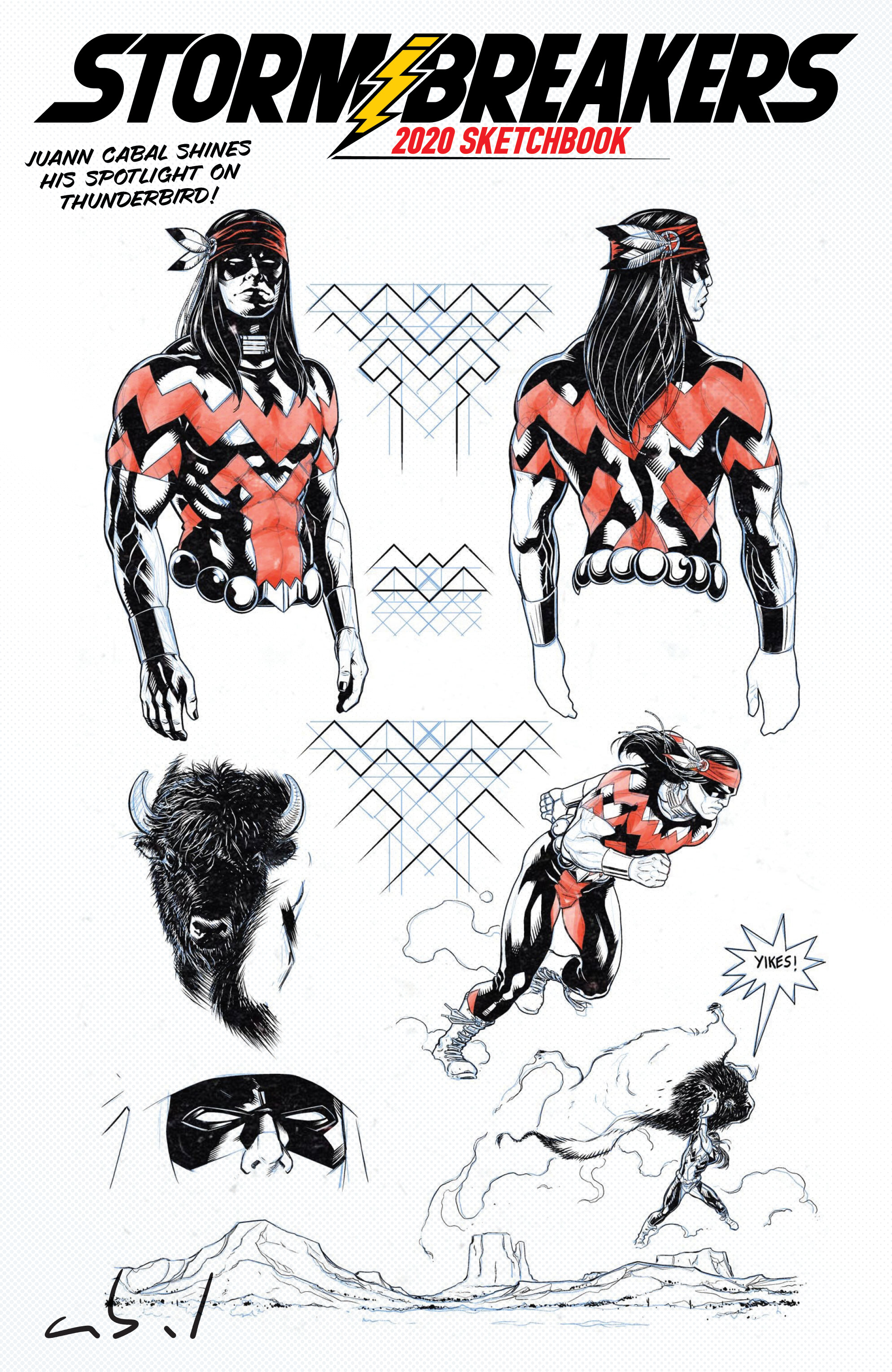 Stormbreakers 2020 Sketchbook (2020): Chapter 1 - Page 15