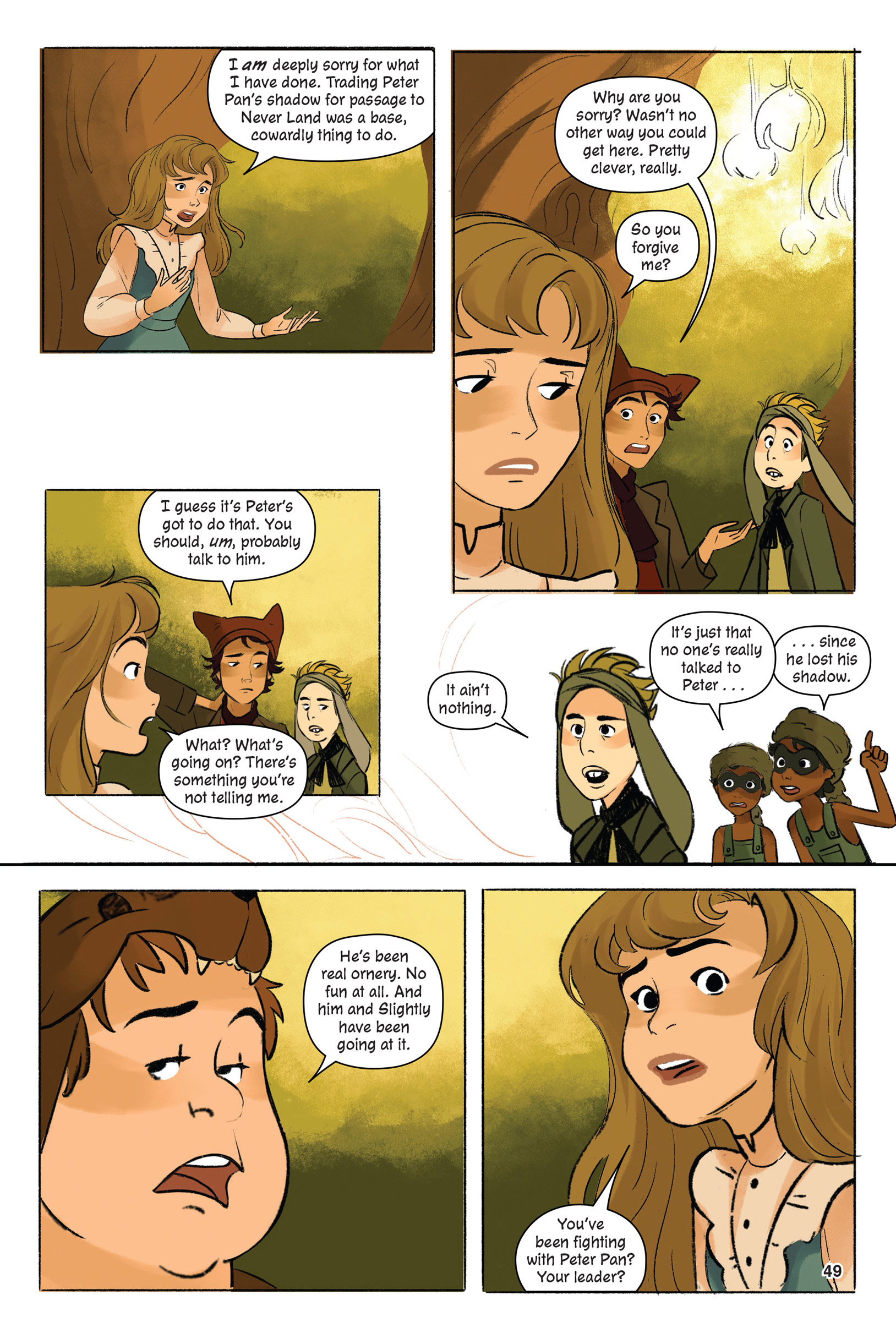 Straight On Till Morning: A Twisted Tale Graphic Novel (2024) issue 1 - Page 51