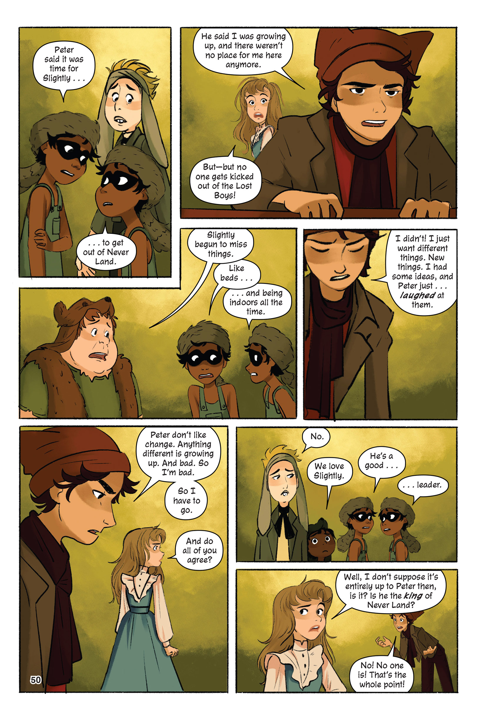 Straight On Till Morning: A Twisted Tale Graphic Novel (2024) issue 1 - Page 52