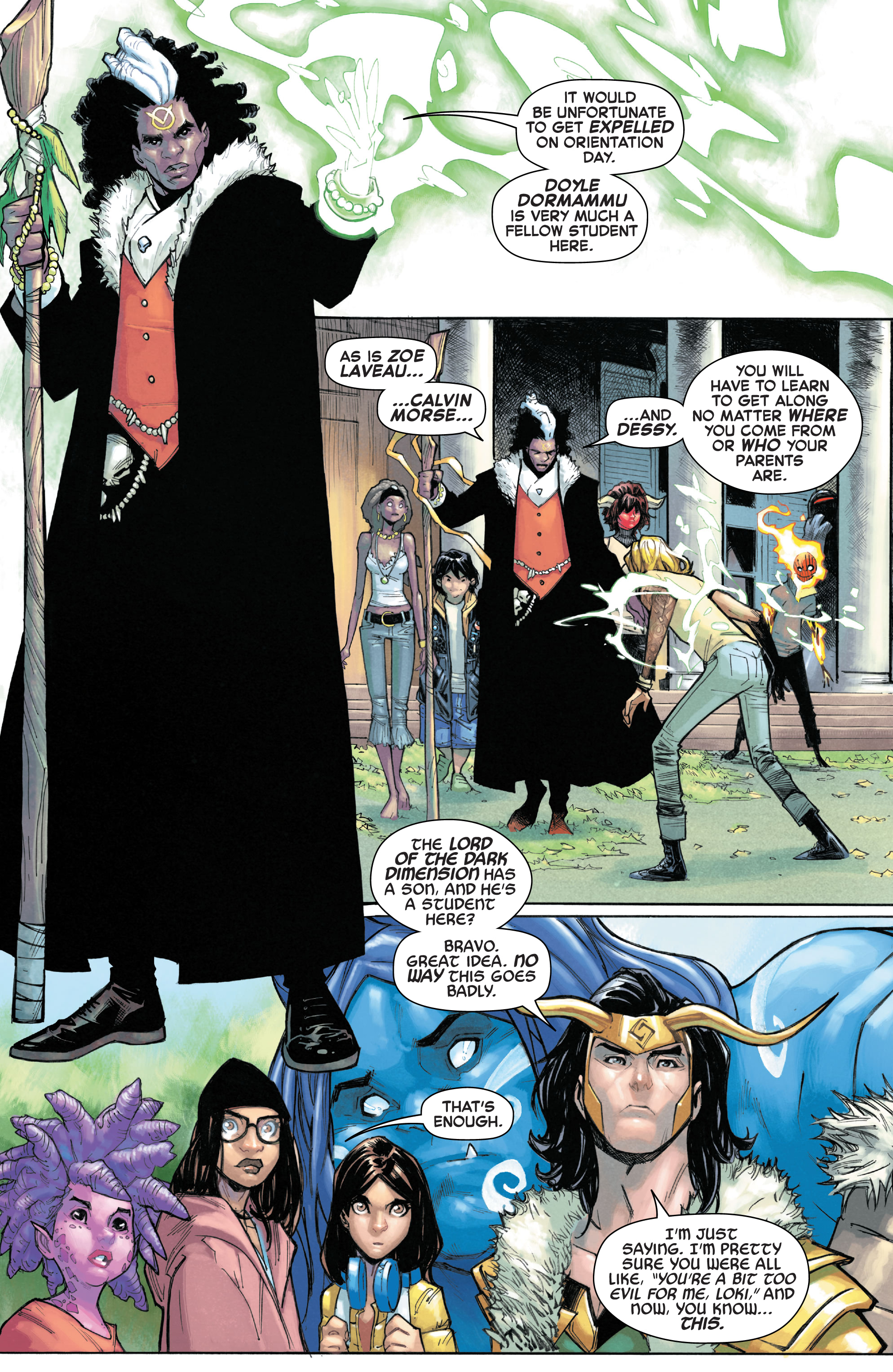 Whats With This Strange Dream Chapter 1 Strange Academy (2020-) Chapter 1 - Page 16