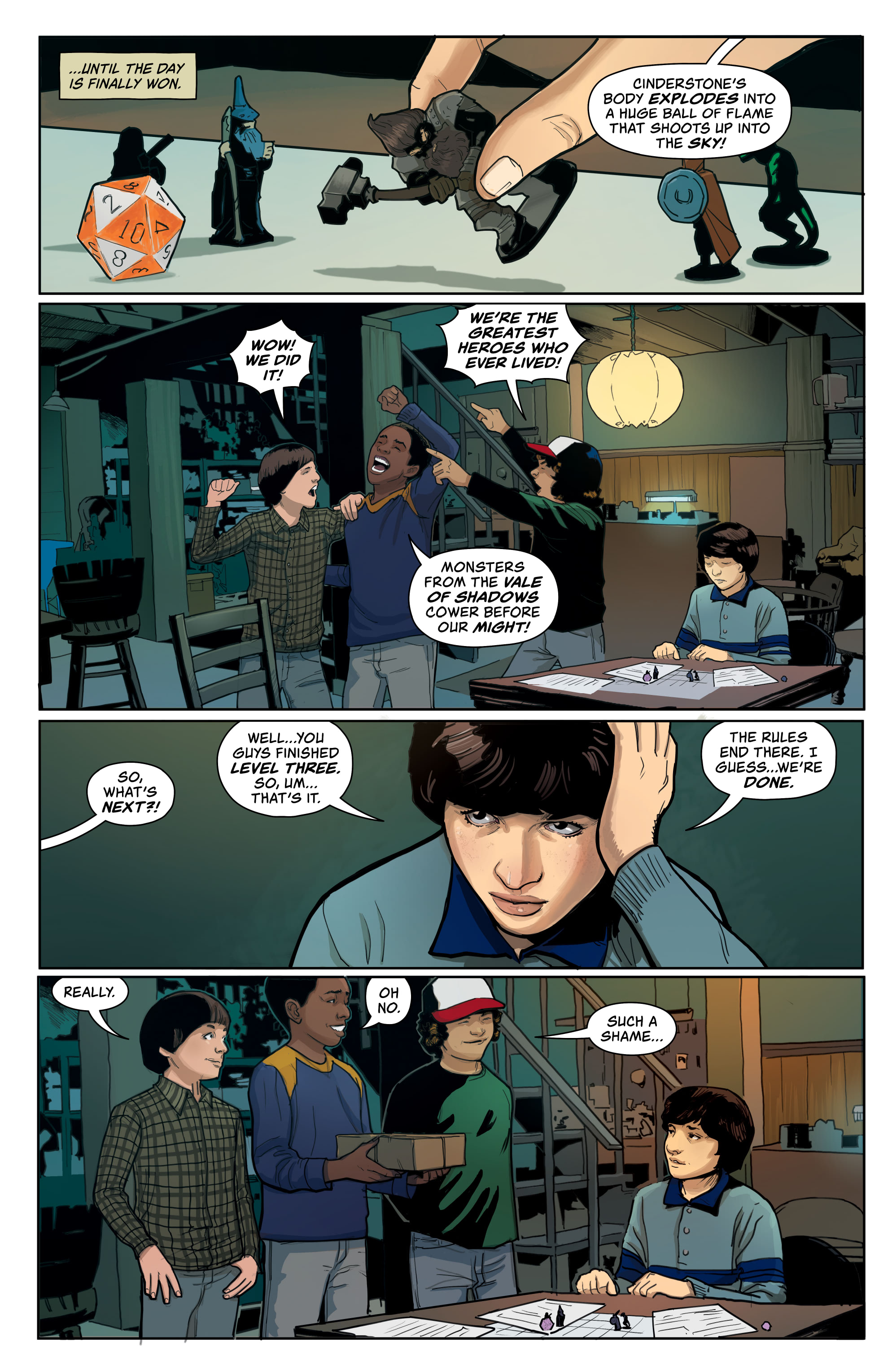 Stranger Things and Dungeons & Dragons (2020-) issue 1 - Page 19