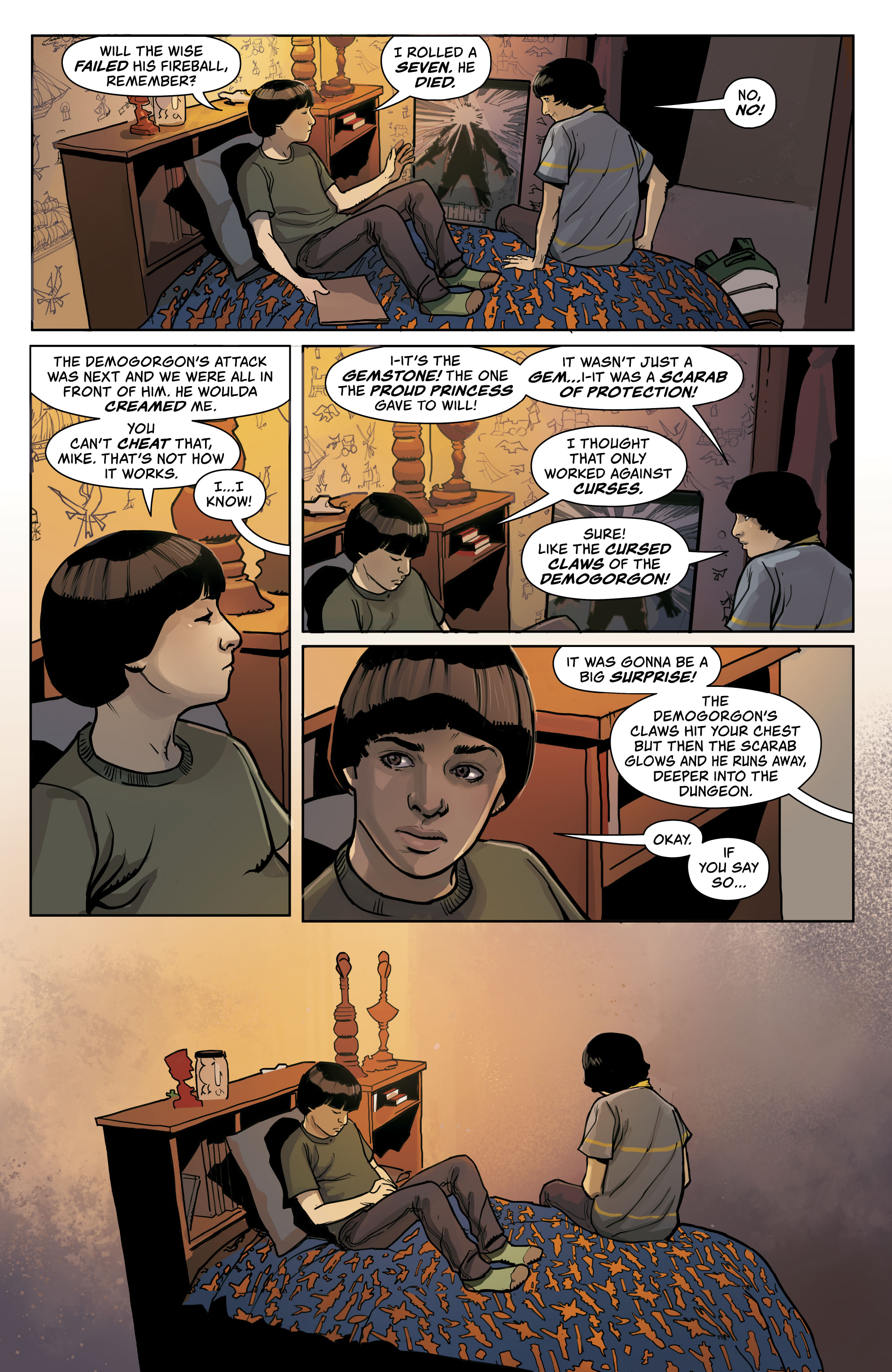 Stranger Things and Dungeons & Dragons (2020-) issue 2 - Page 12