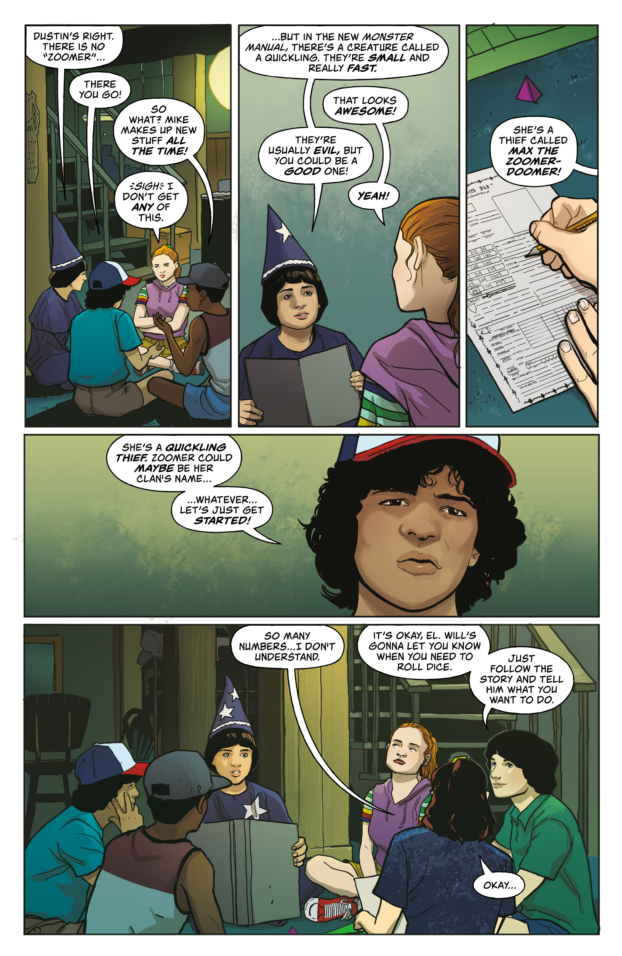 Stranger Things and Dungeons & Dragons (2020-) issue 3 - Page 7