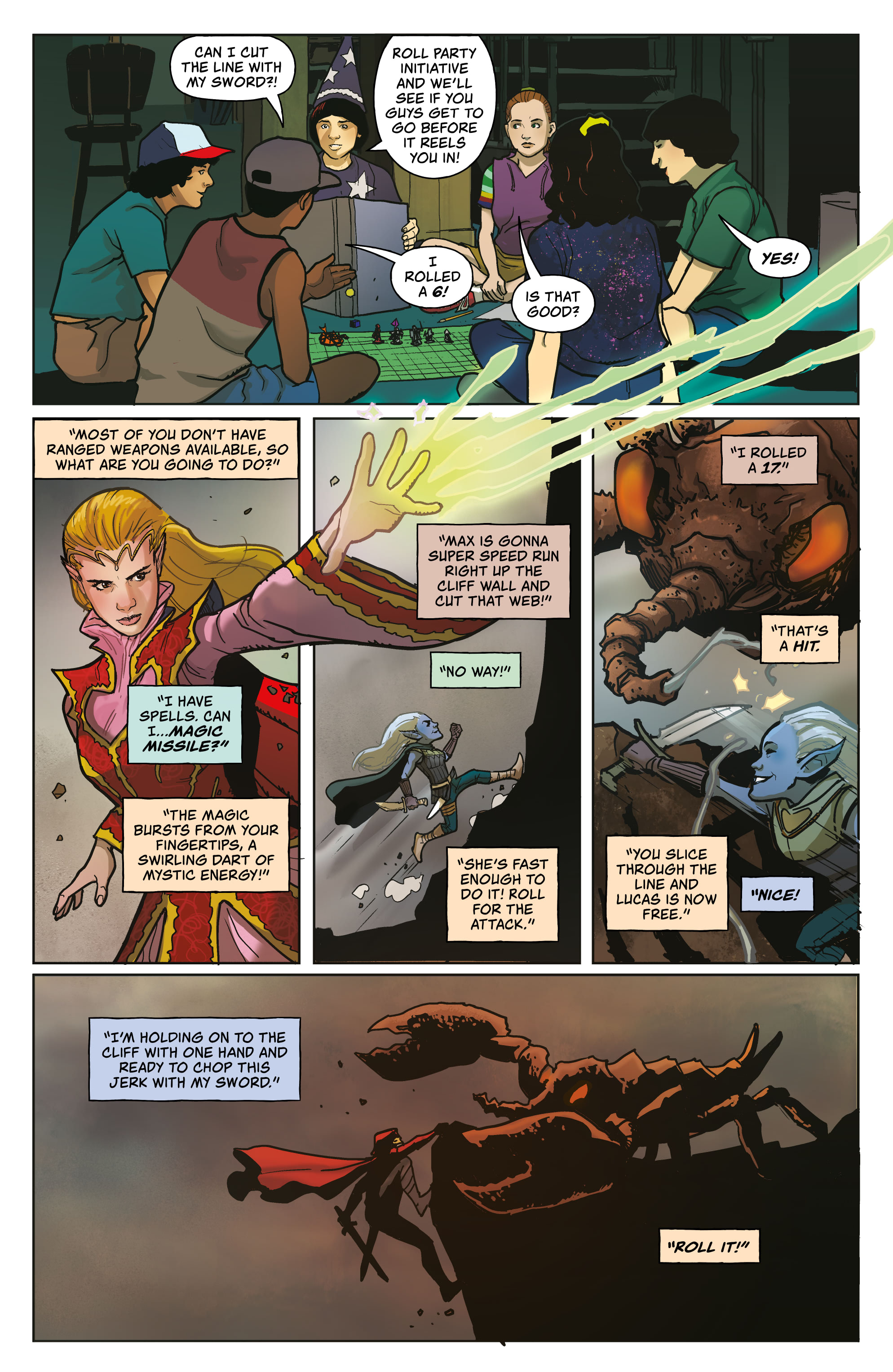 Stranger Things and Dungeons & Dragons (2020-) issue 3 - Page 10