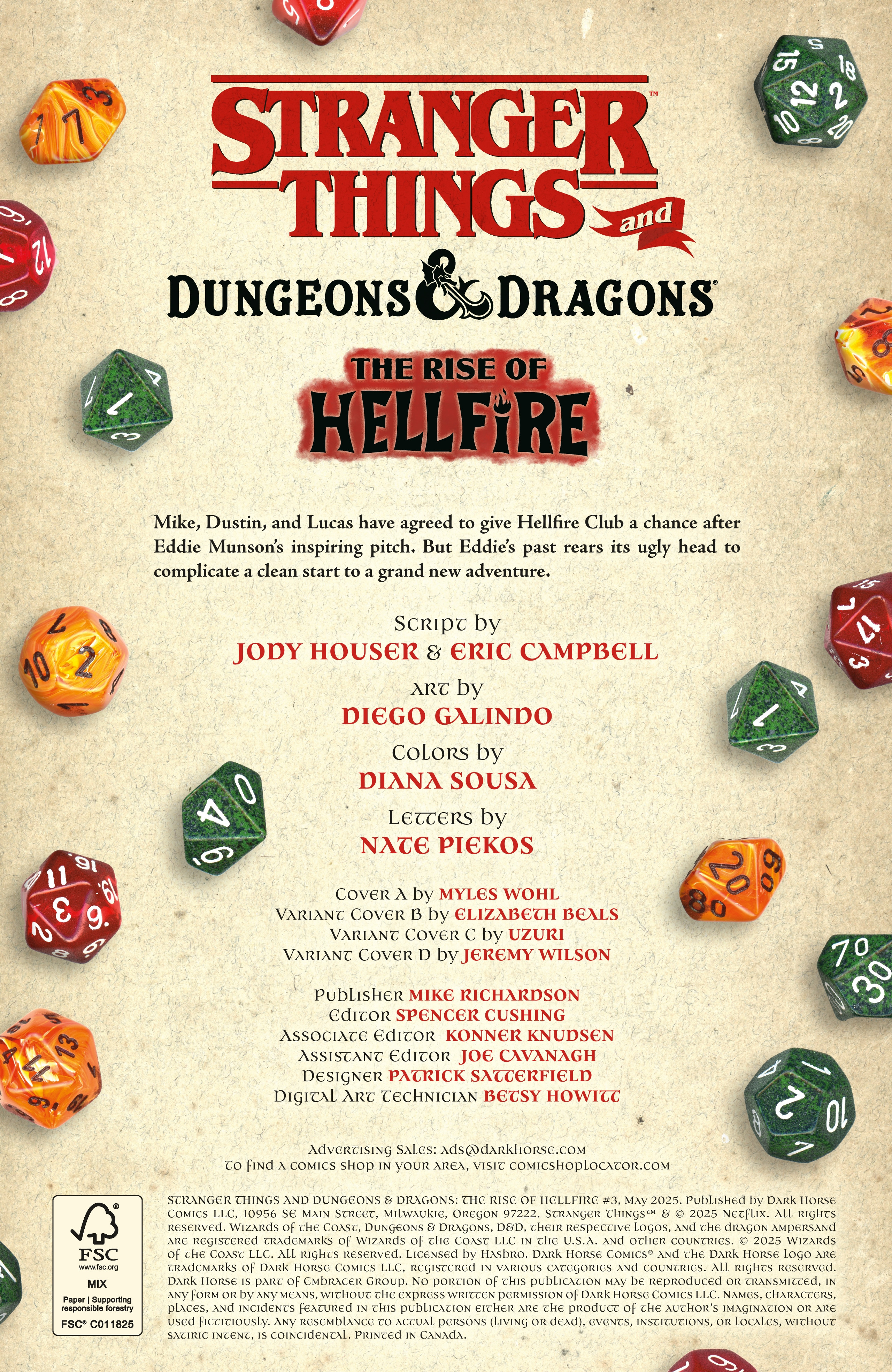 Stranger Things and Dungeons & Dragons: The Rise of Hellfire (2025-): Chapter 3 - Page 2