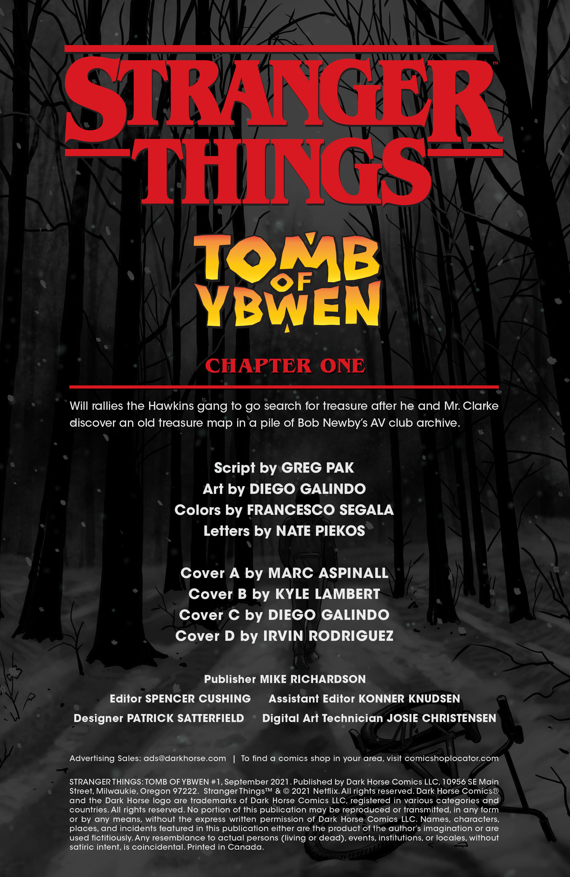 Stranger Things: The Tomb of Ybwen (2021-): Chapter 1 - Page 2