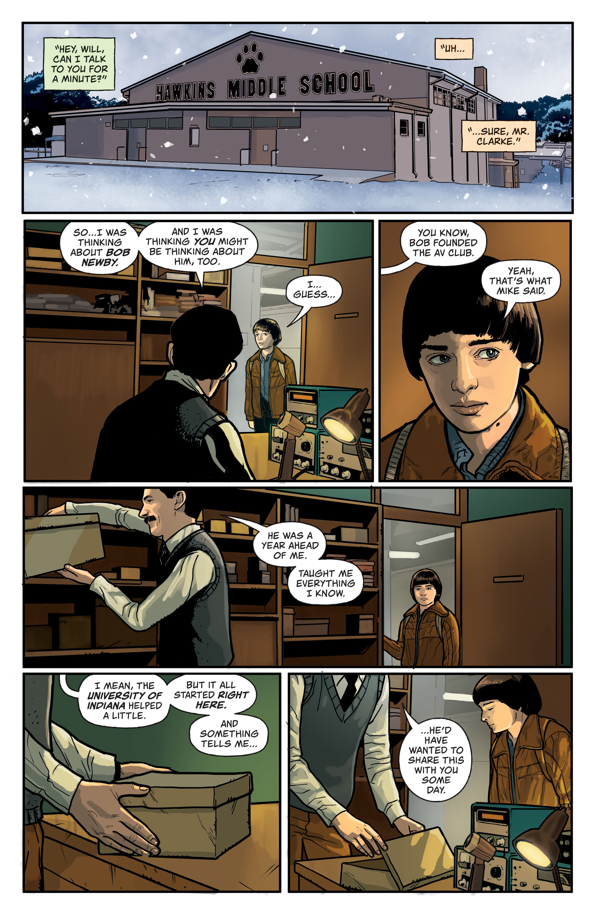 Stranger Things: The Tomb of Ybwen (2021-) issue 1 - Page 12