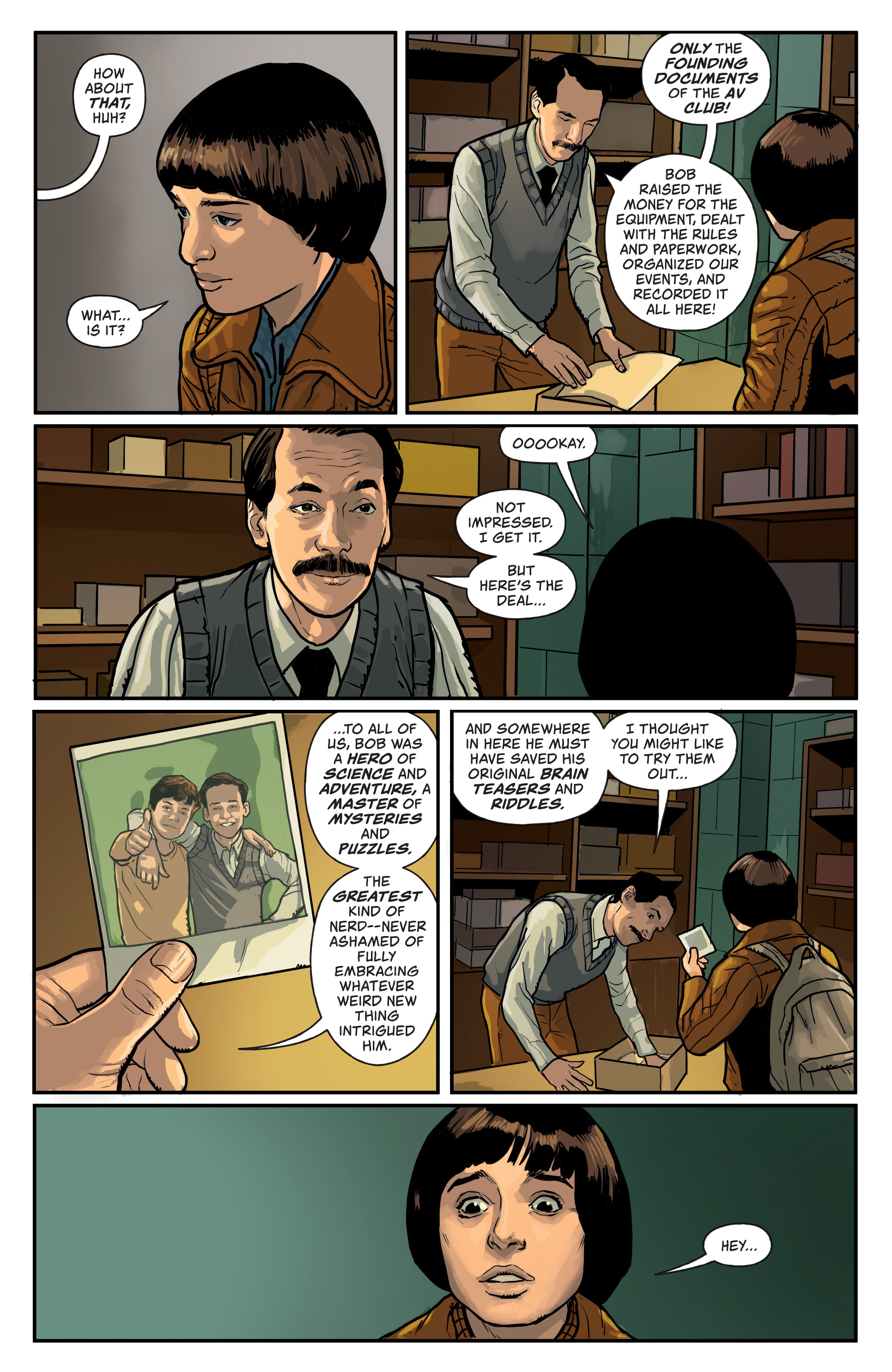 Stranger Things: The Tomb of Ybwen (2021-) issue 1 - Page 13