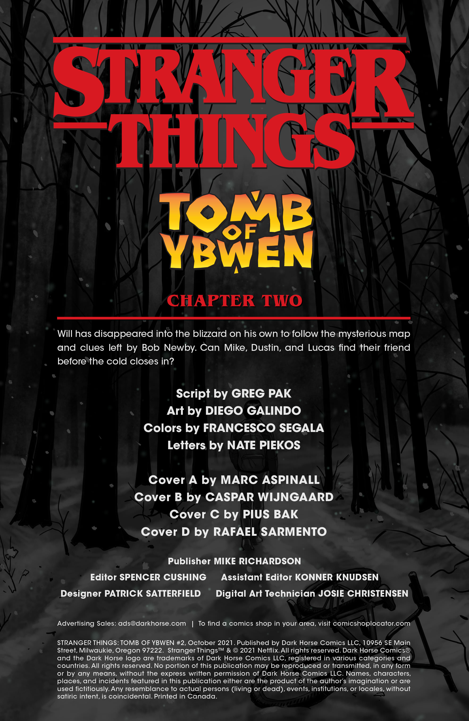 Stranger Things: The Tomb of Ybwen (2021-): Chapter 2 - Page 2