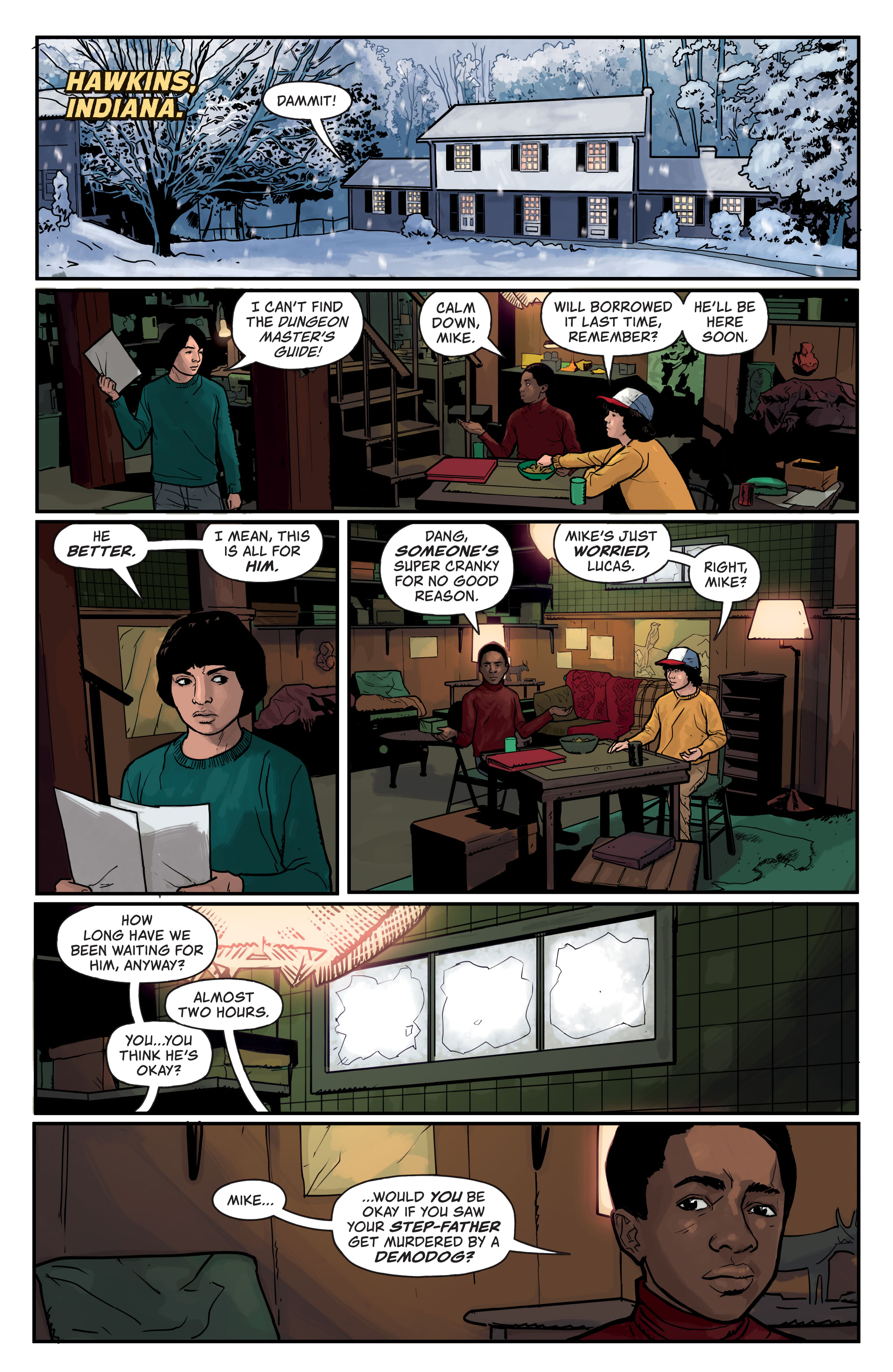 Stranger Things: The Tomb of Ybwen (2021-): Chapter 2 - Page 3