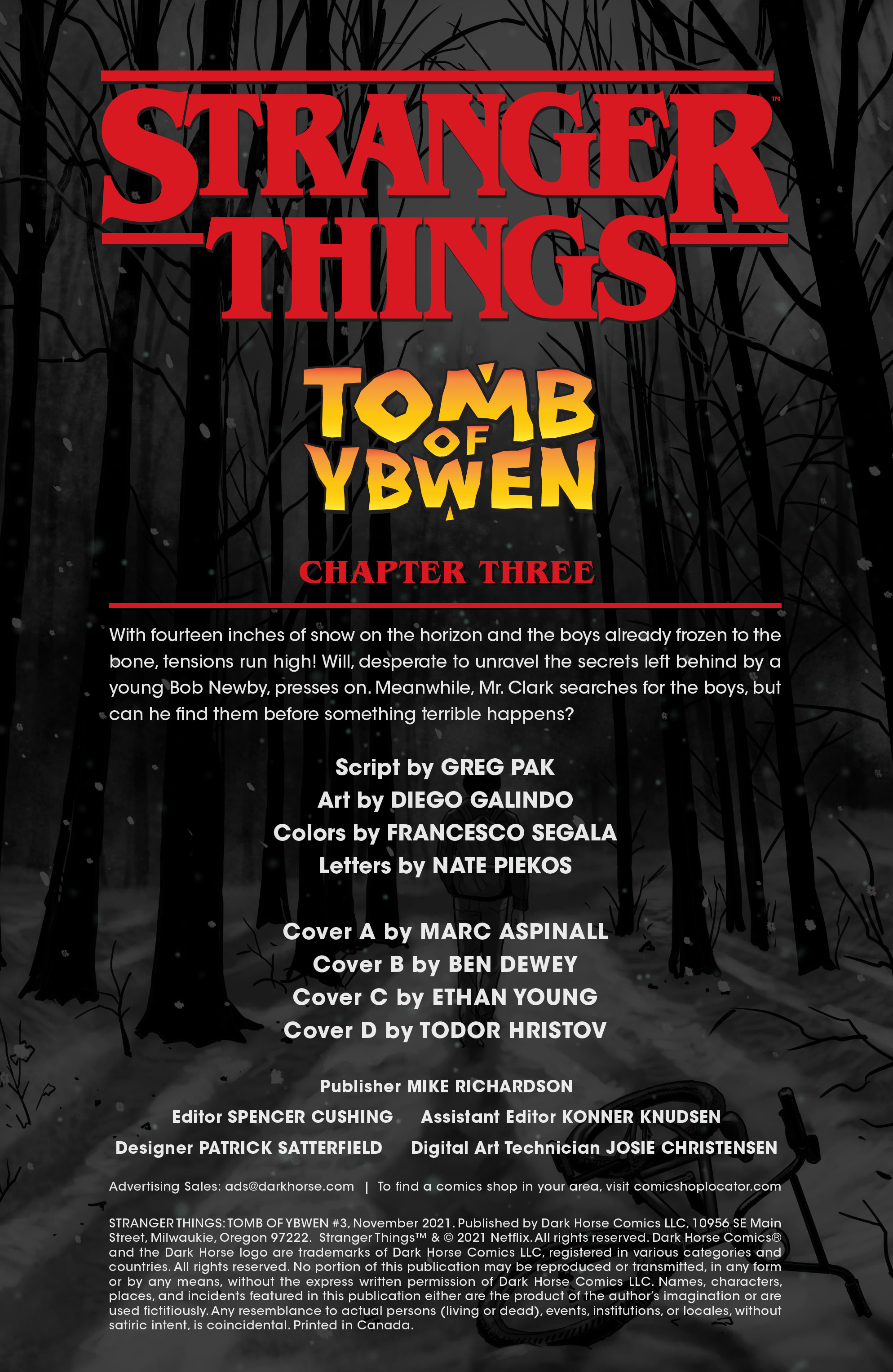 Stranger Things: The Tomb of Ybwen (2021-): Chapter 3 - Page 2