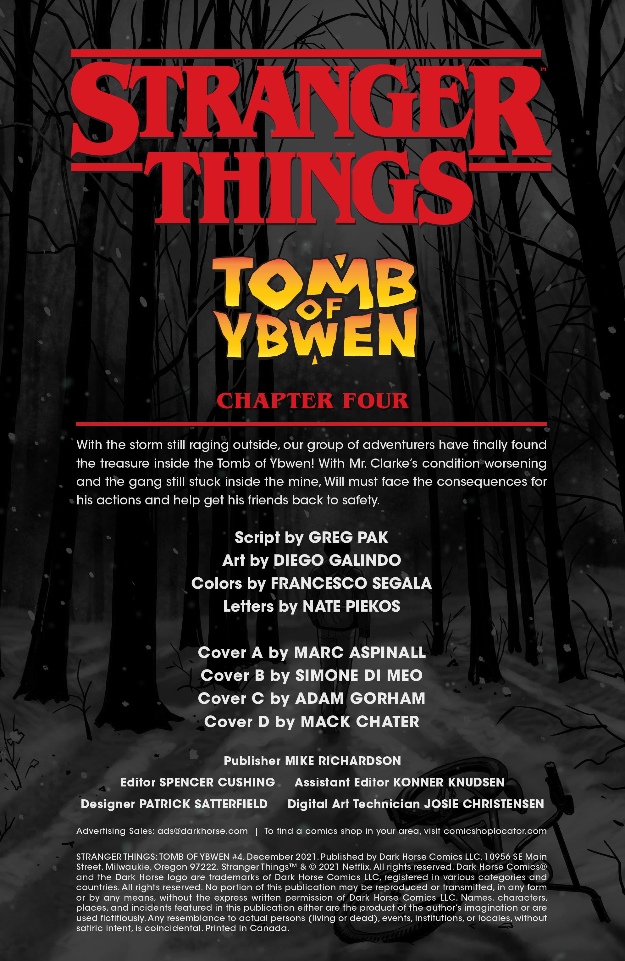 Stranger Things: The Tomb of Ybwen (2021-): Chapter 4 - Page 2