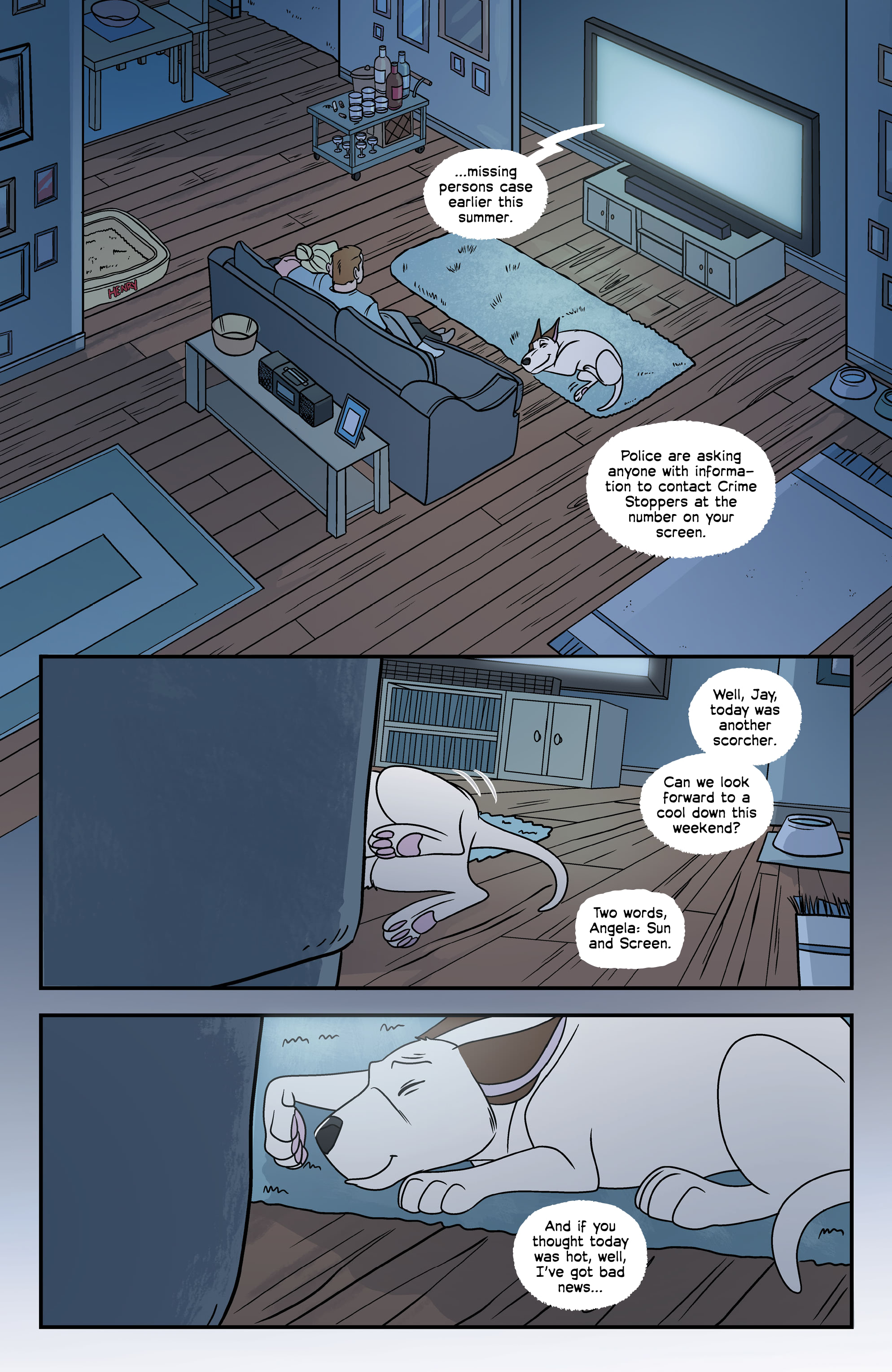 <{ $series->title }} issue 1 - Page 19