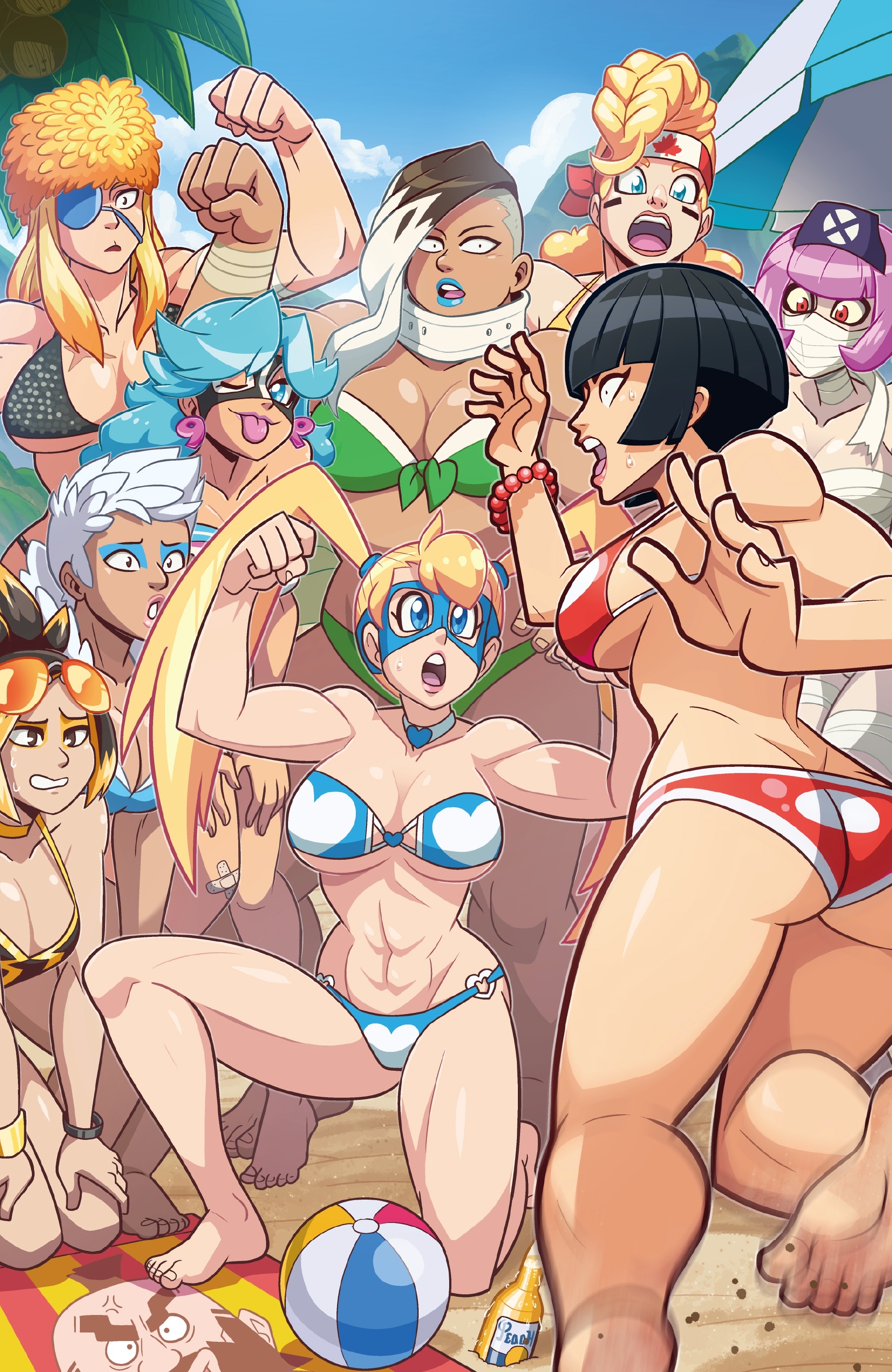 Street Fighter & Friends: Swimsuit Special 2017 issue 1 - Page 12