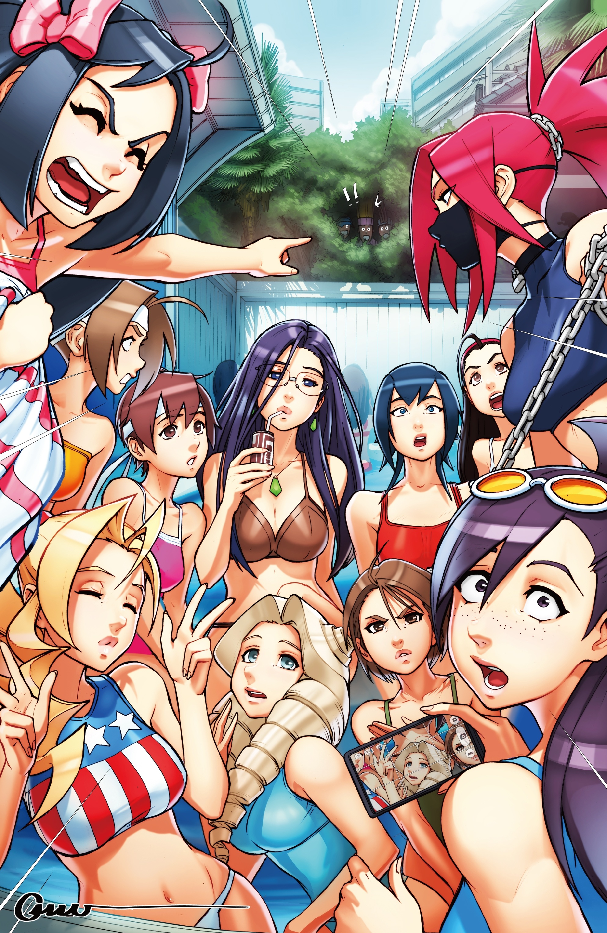 Street Fighter & Friends: Swimsuit Special 2017 issue 1 - Page 22