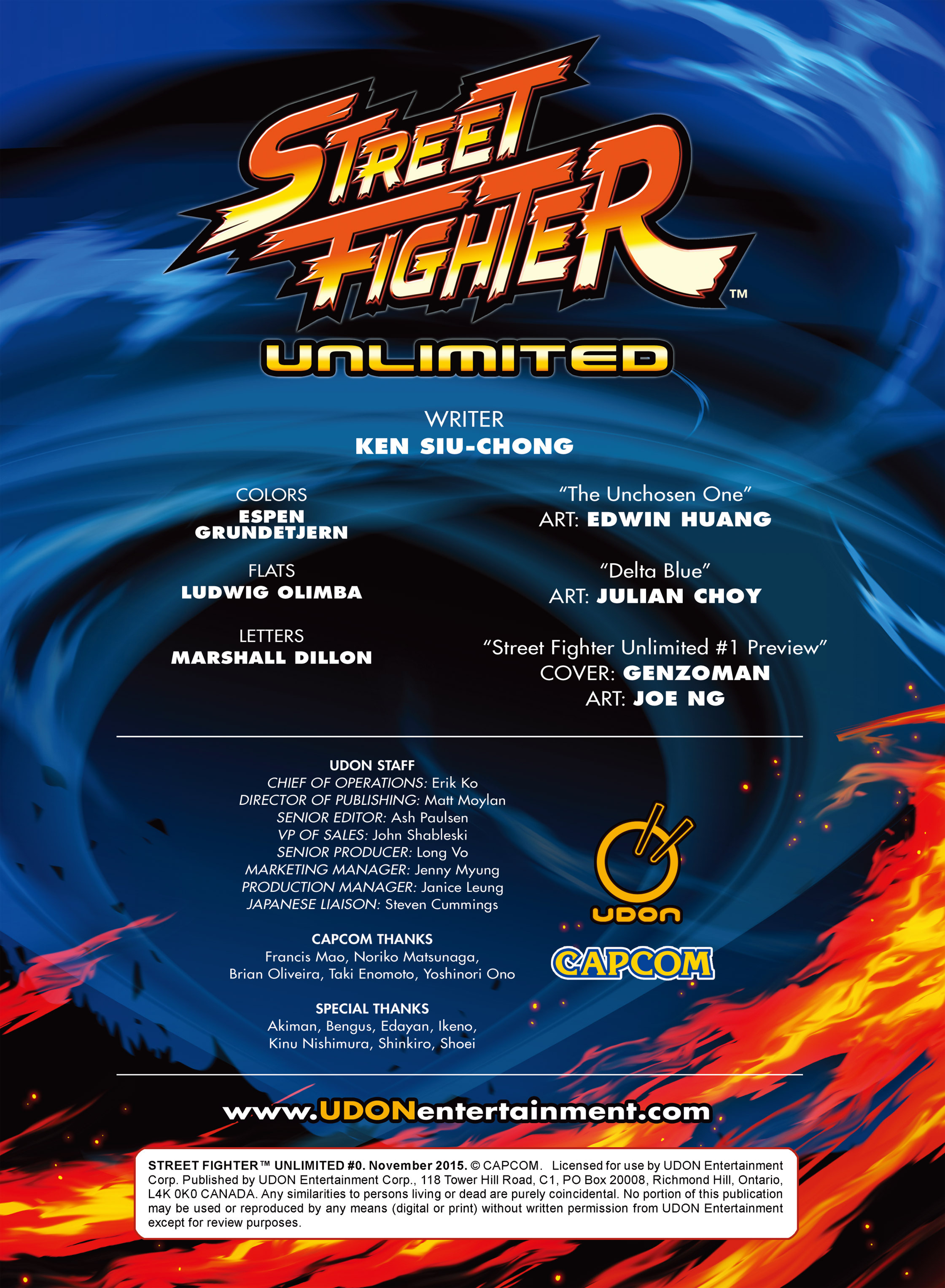 Street Fighter Unlimited (2015-): Chapter 0 - Page 2