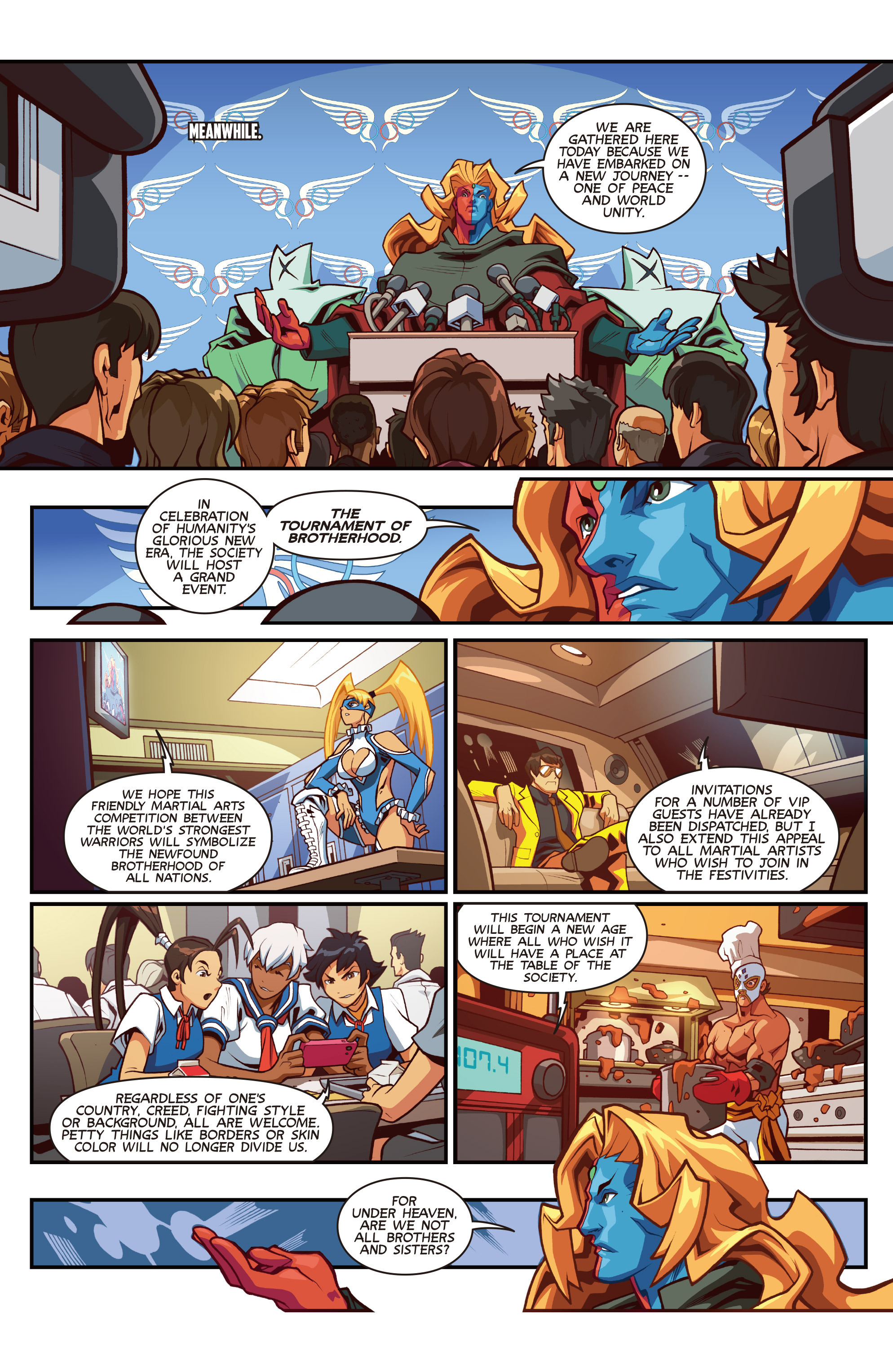 Street Fighter Unlimited (2015-) issue 6 - Page 8