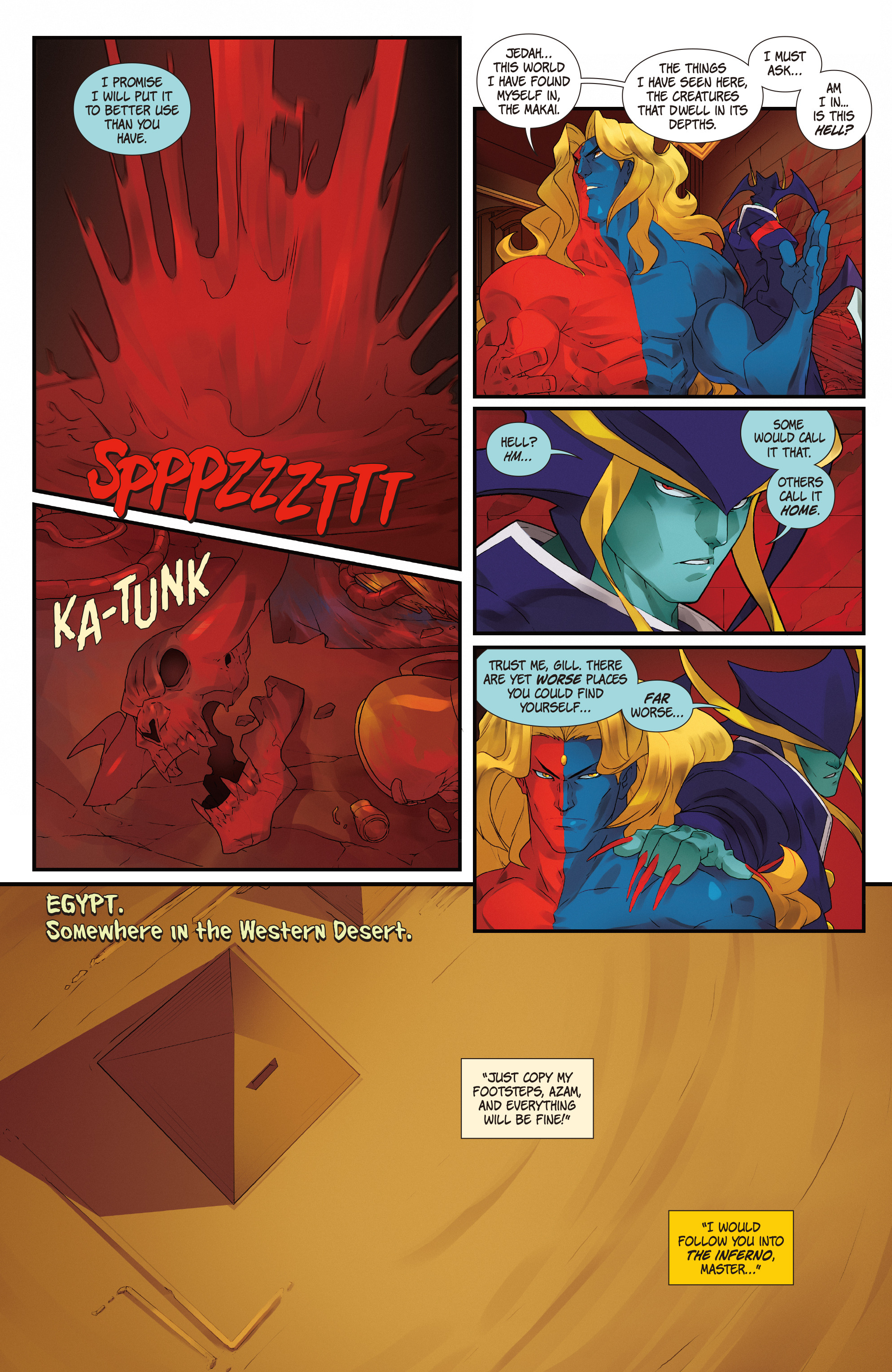 Street Fighter VS Darkstalkers (2017) issue 0 - Page 8