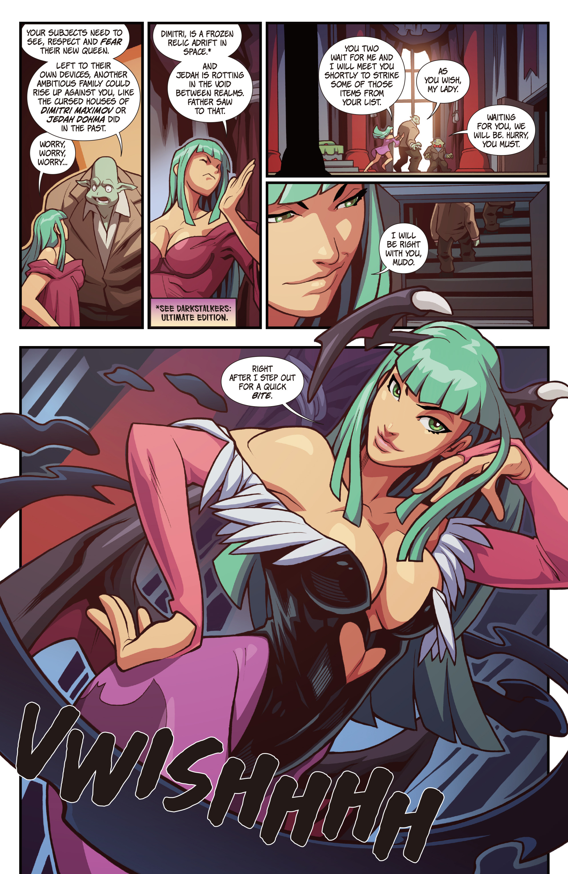 Street Fighter VS Darkstalkers (2017) issue 1 - Page 12