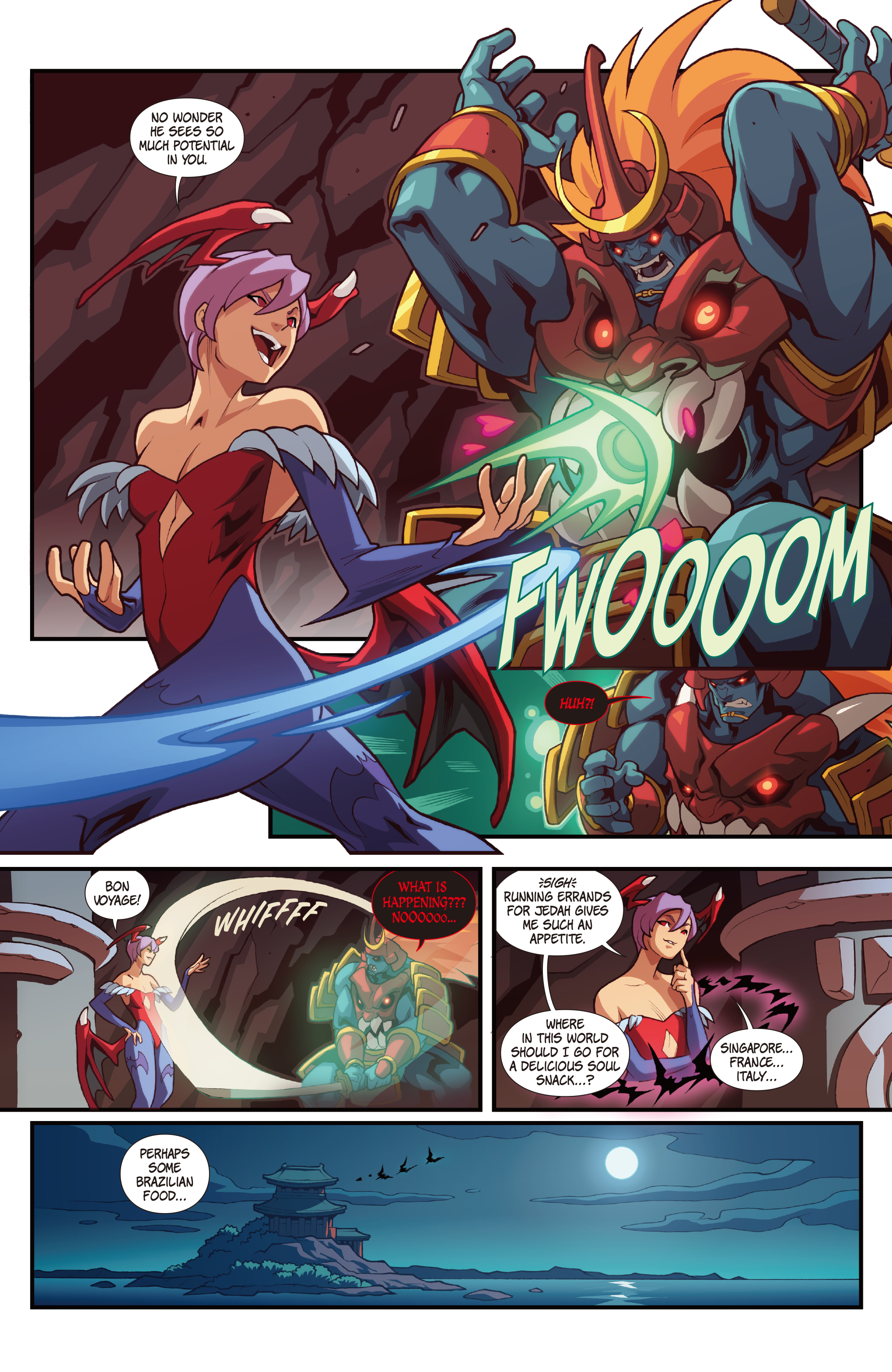 Street Fighter VS Darkstalkers (2017) issue 2 - Page 7