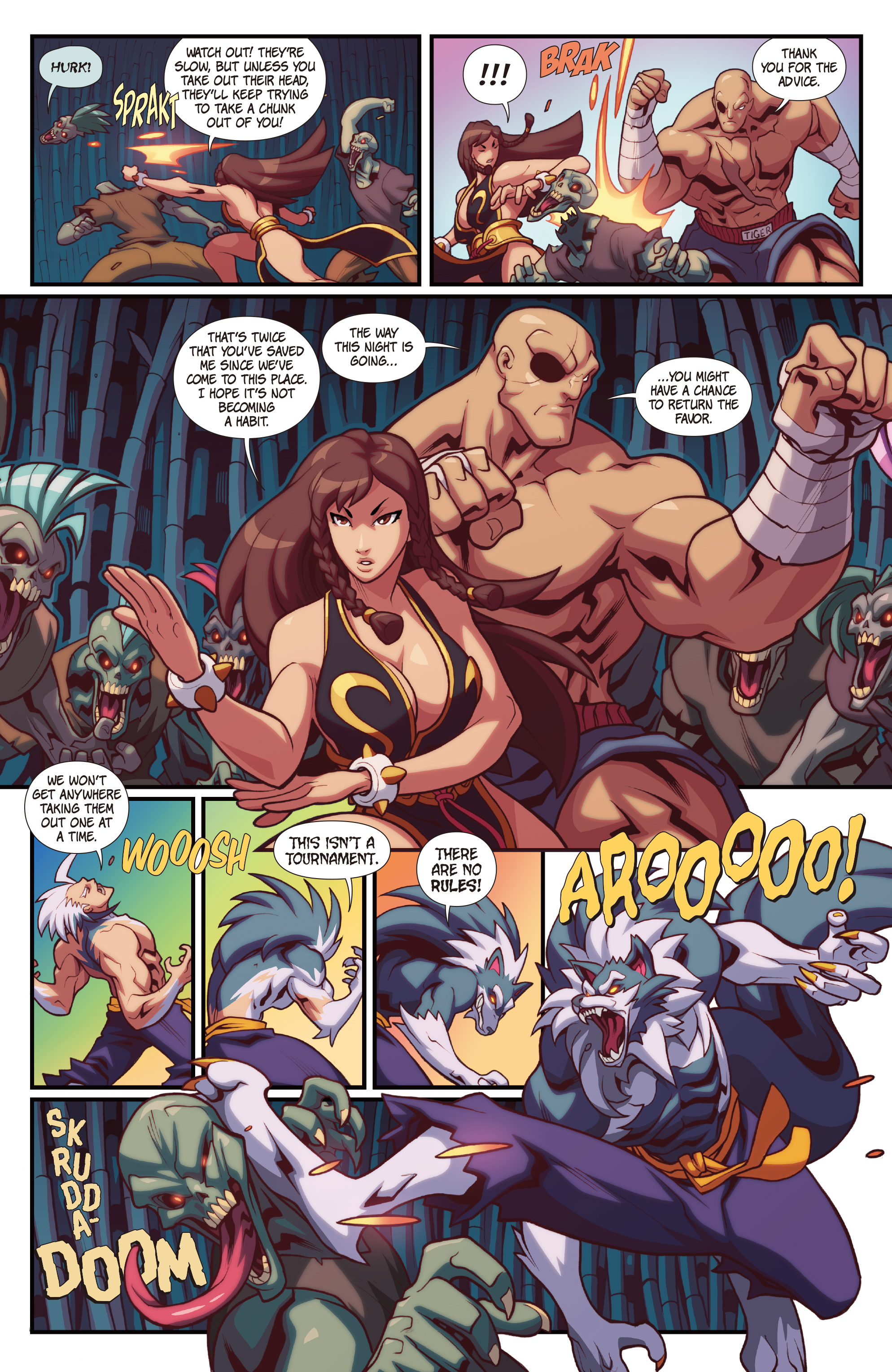 Street Fighter VS Darkstalkers (2017) issue 2 - Page 12