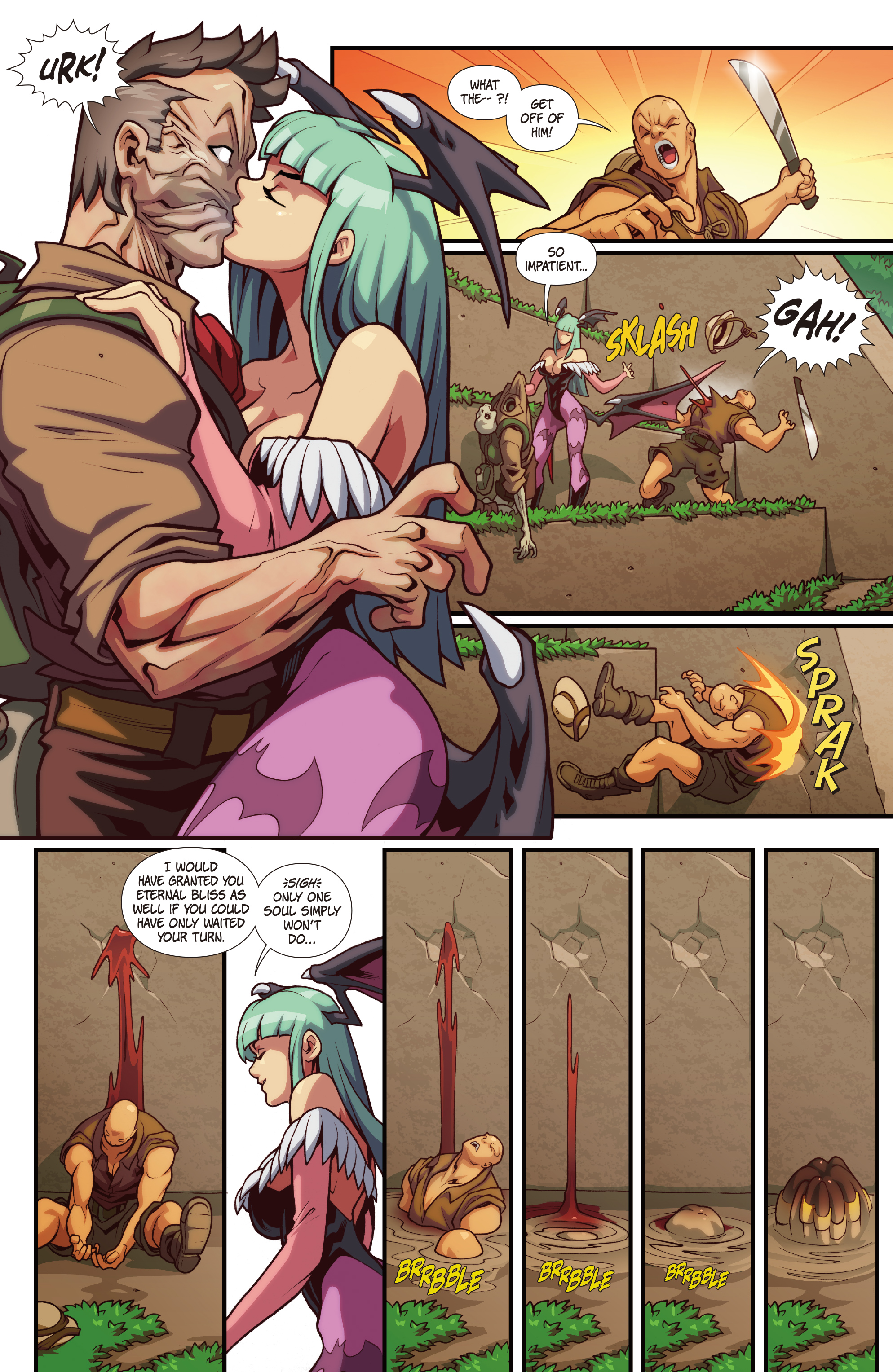 Street Fighter VS Darkstalkers (2017) issue 3 - Page 8