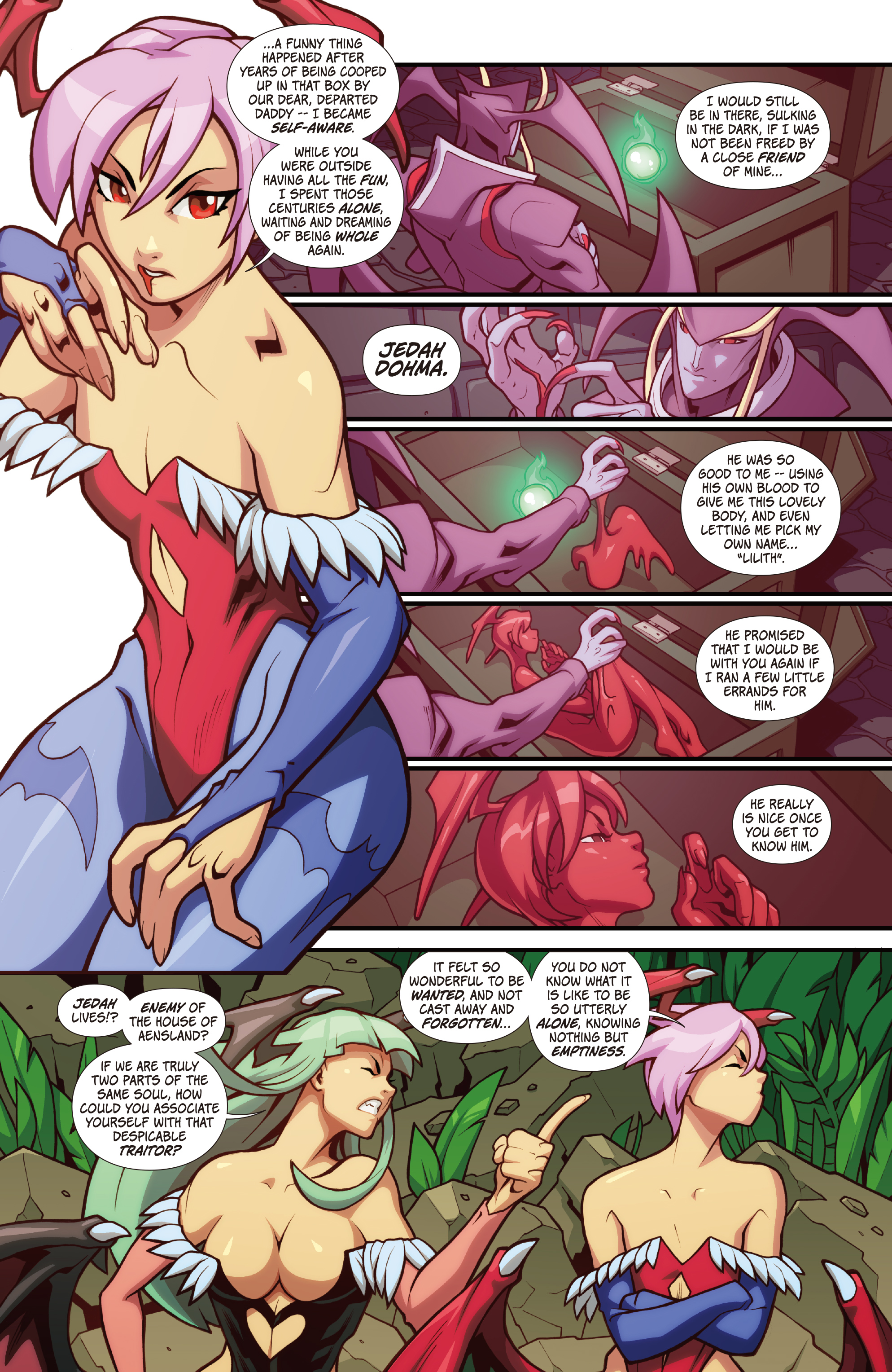 Street Fighter VS Darkstalkers (2017) issue 3 - Page 13