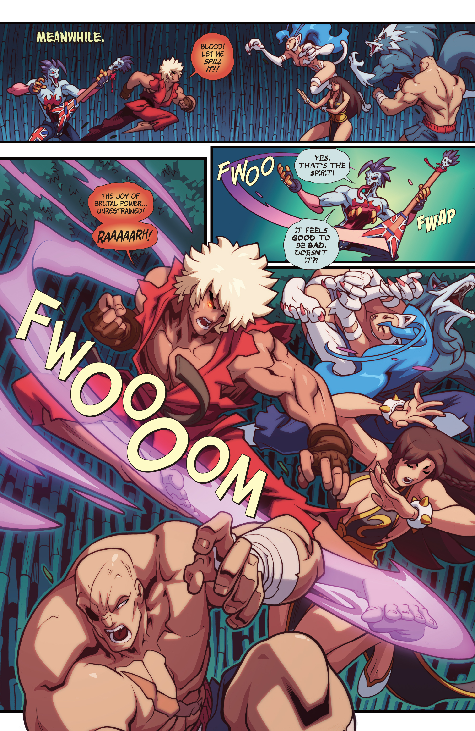 Street Fighter VS Darkstalkers (2017) issue 3 - Page 16