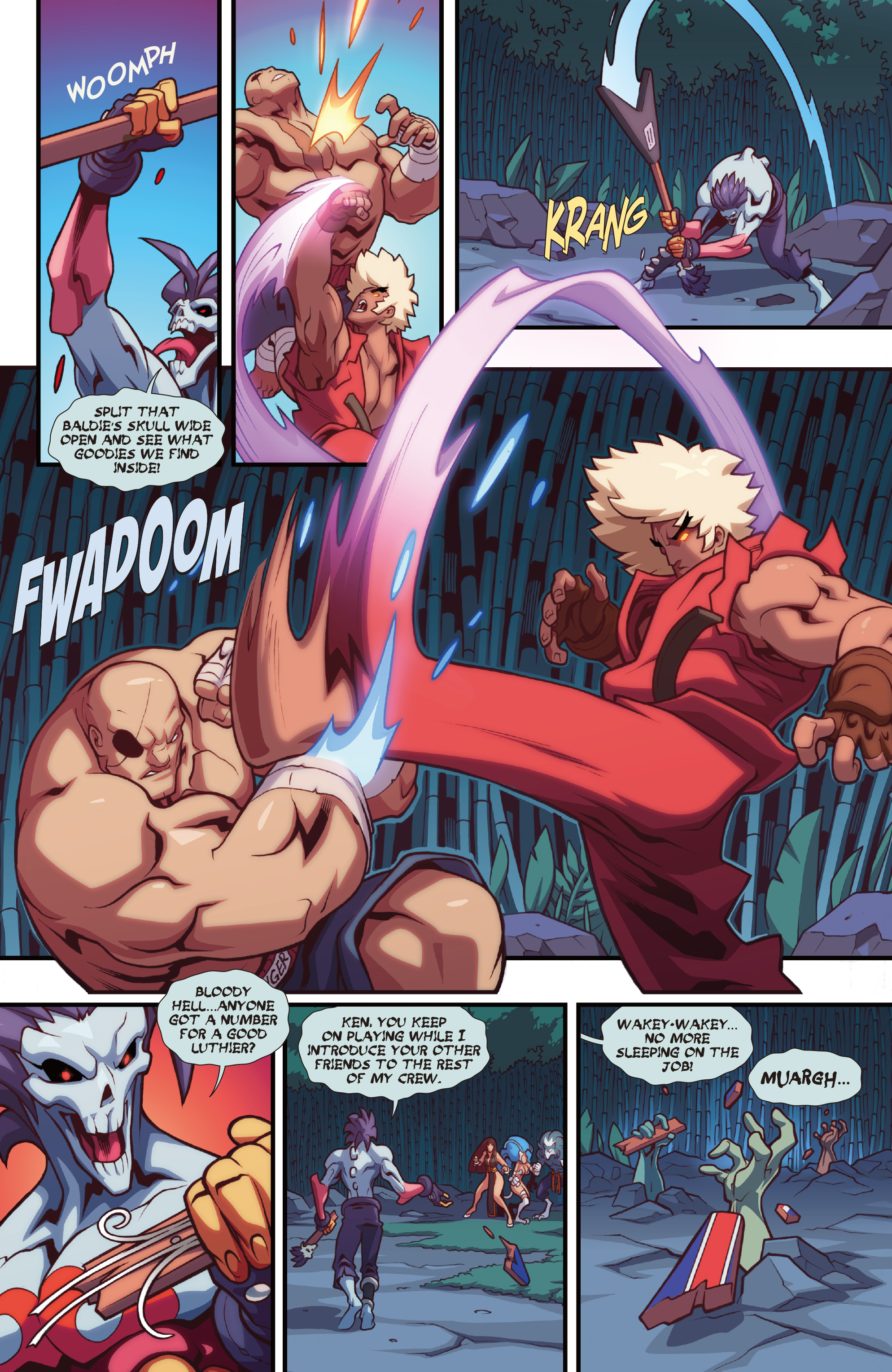 Street Fighter VS Darkstalkers (2017) issue 3 - Page 17