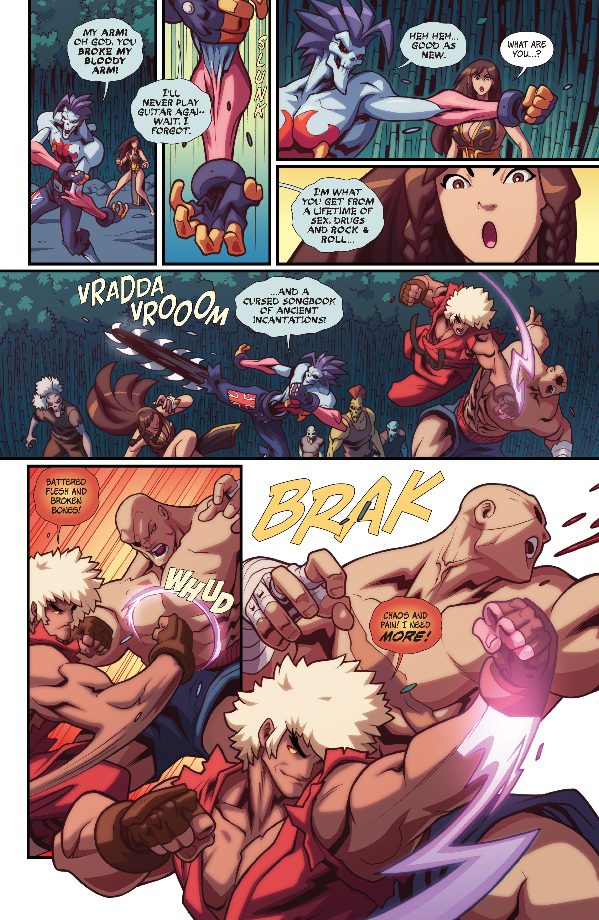 Street Fighter VS Darkstalkers (2017) issue 3 - Page 20