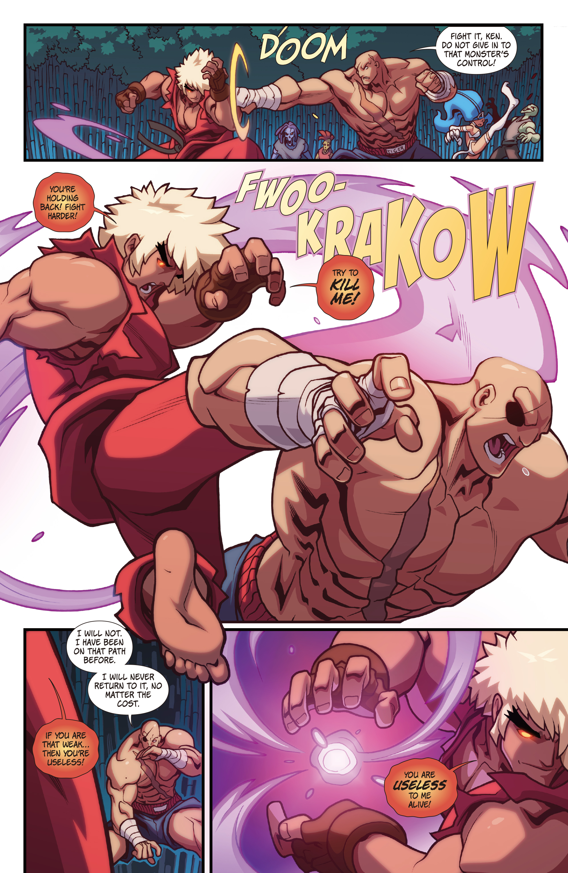 Street Fighter VS Darkstalkers (2017) issue 3 - Page 21