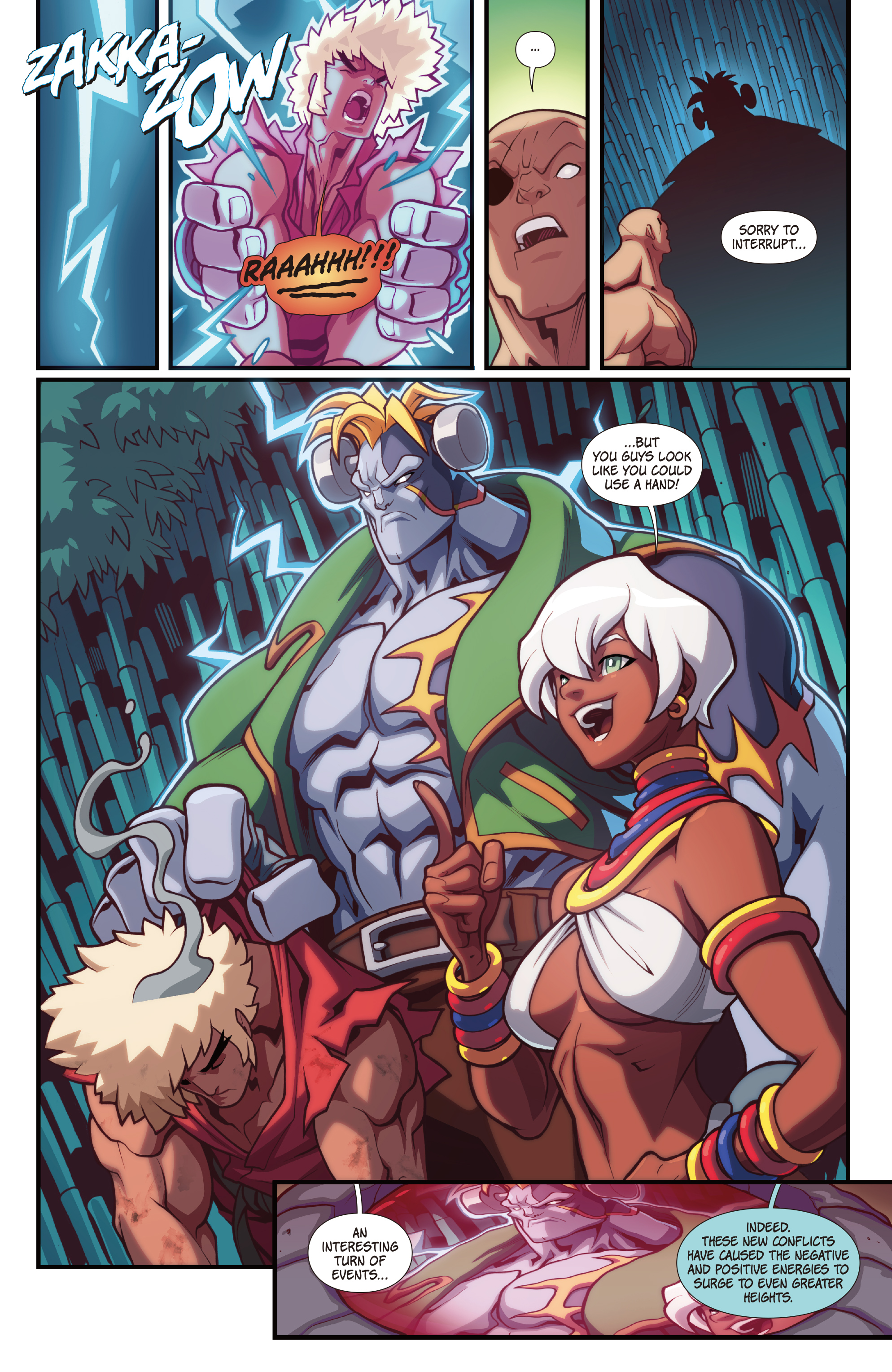 Street Fighter VS Darkstalkers (2017) issue 3 - Page 22