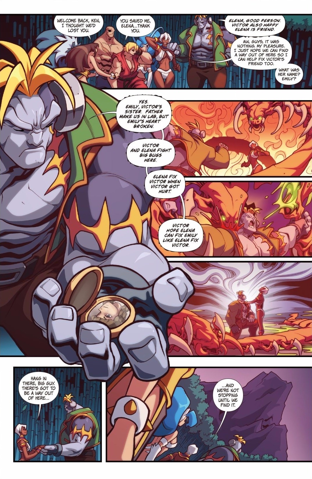 Street Fighter VS Darkstalkers (2017) issue 4 - Page 14