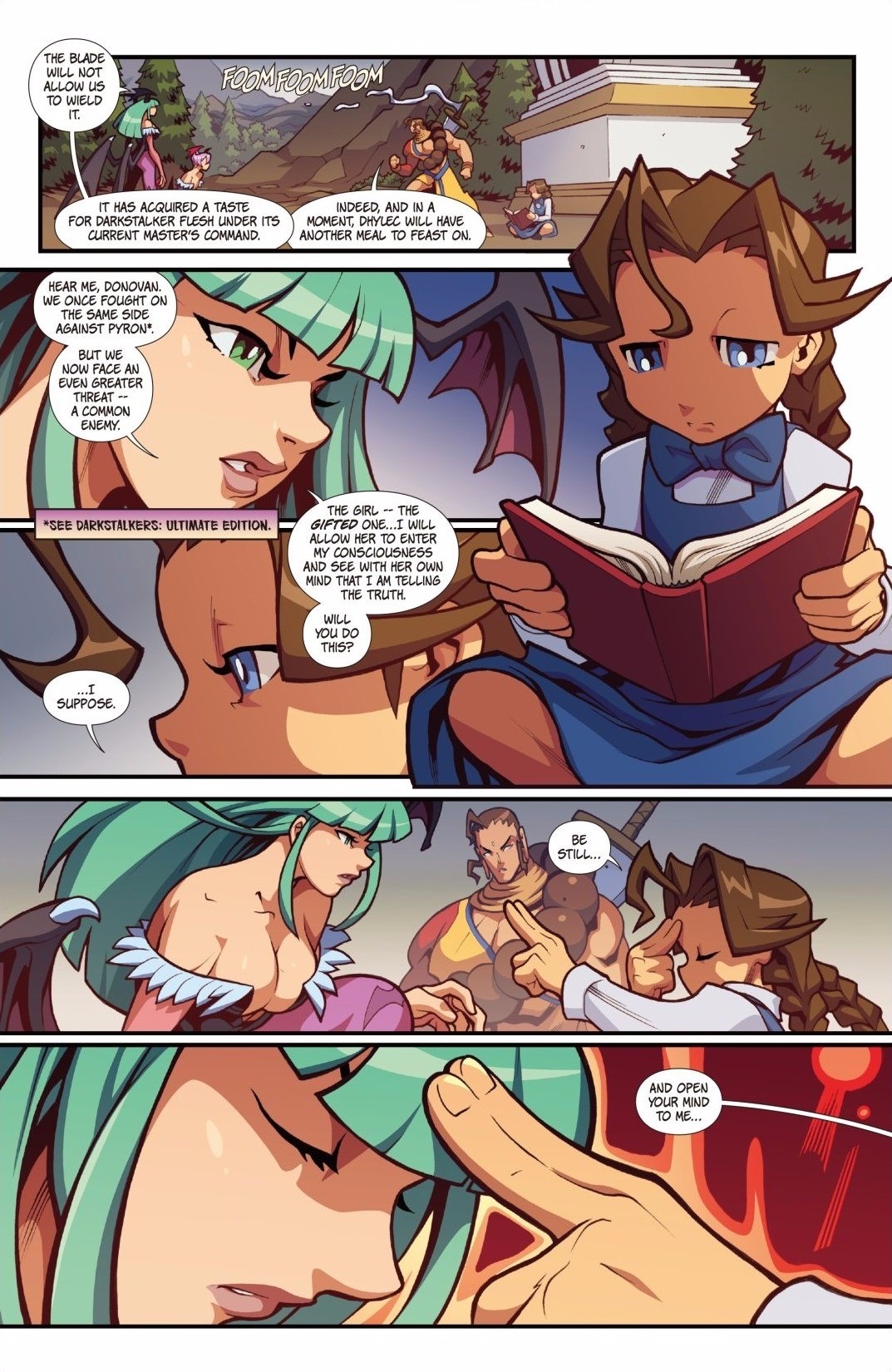 Street Fighter VS Darkstalkers (2017) issue 4 - Page 18