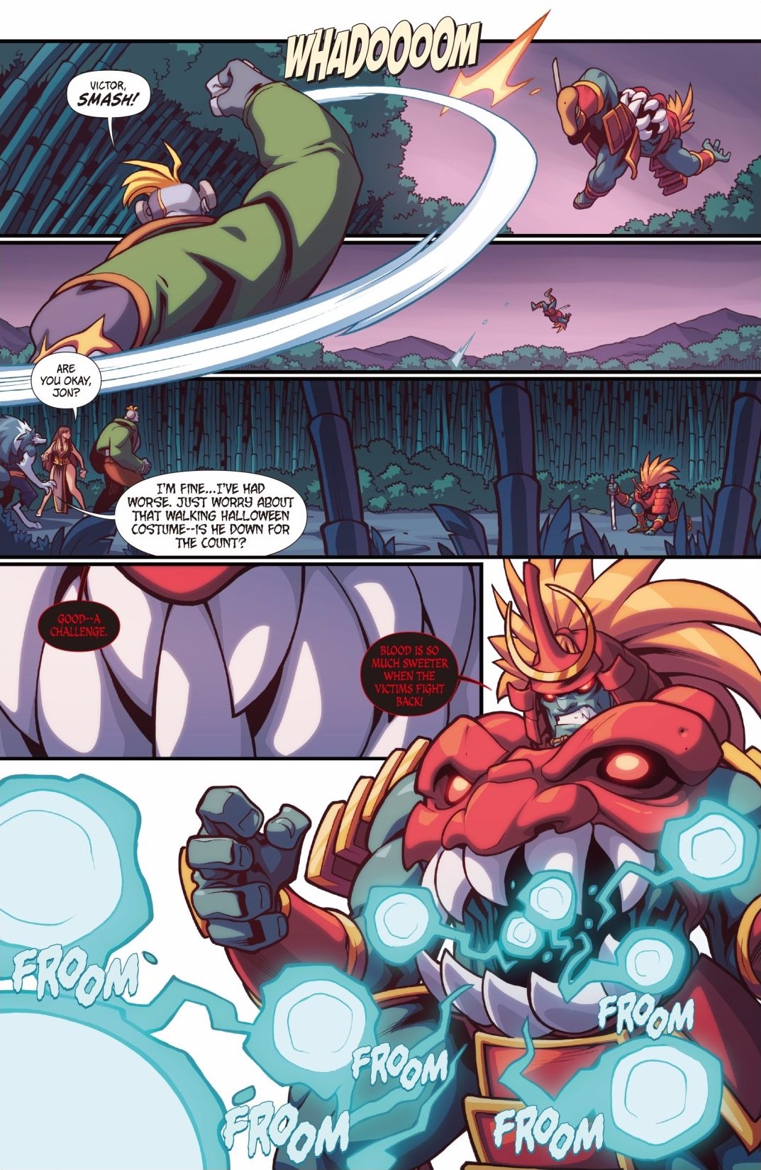 Street Fighter VS Darkstalkers (2017) issue 5 - Page 8