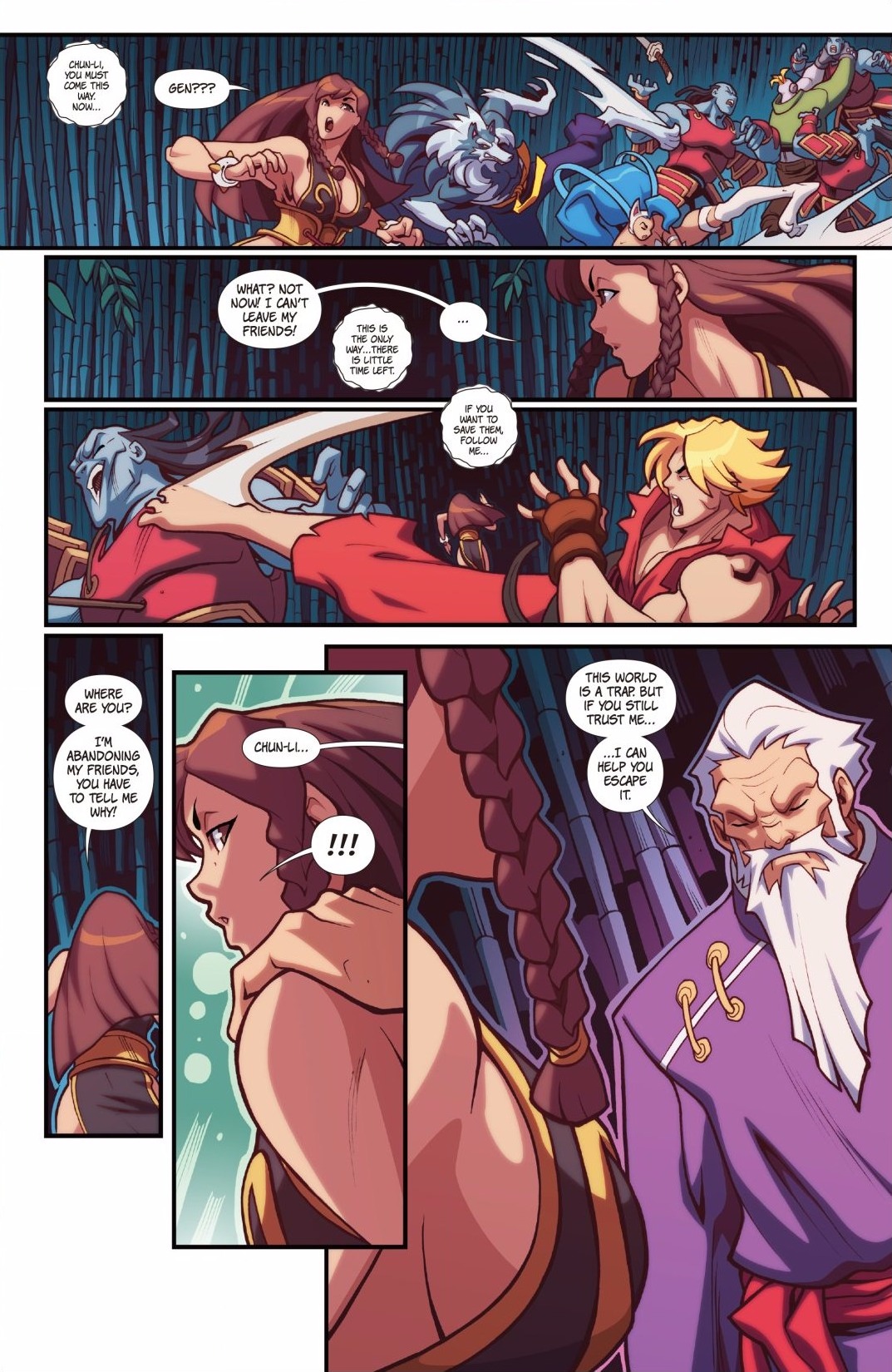 Street Fighter VS Darkstalkers (2017) issue 5 - Page 10