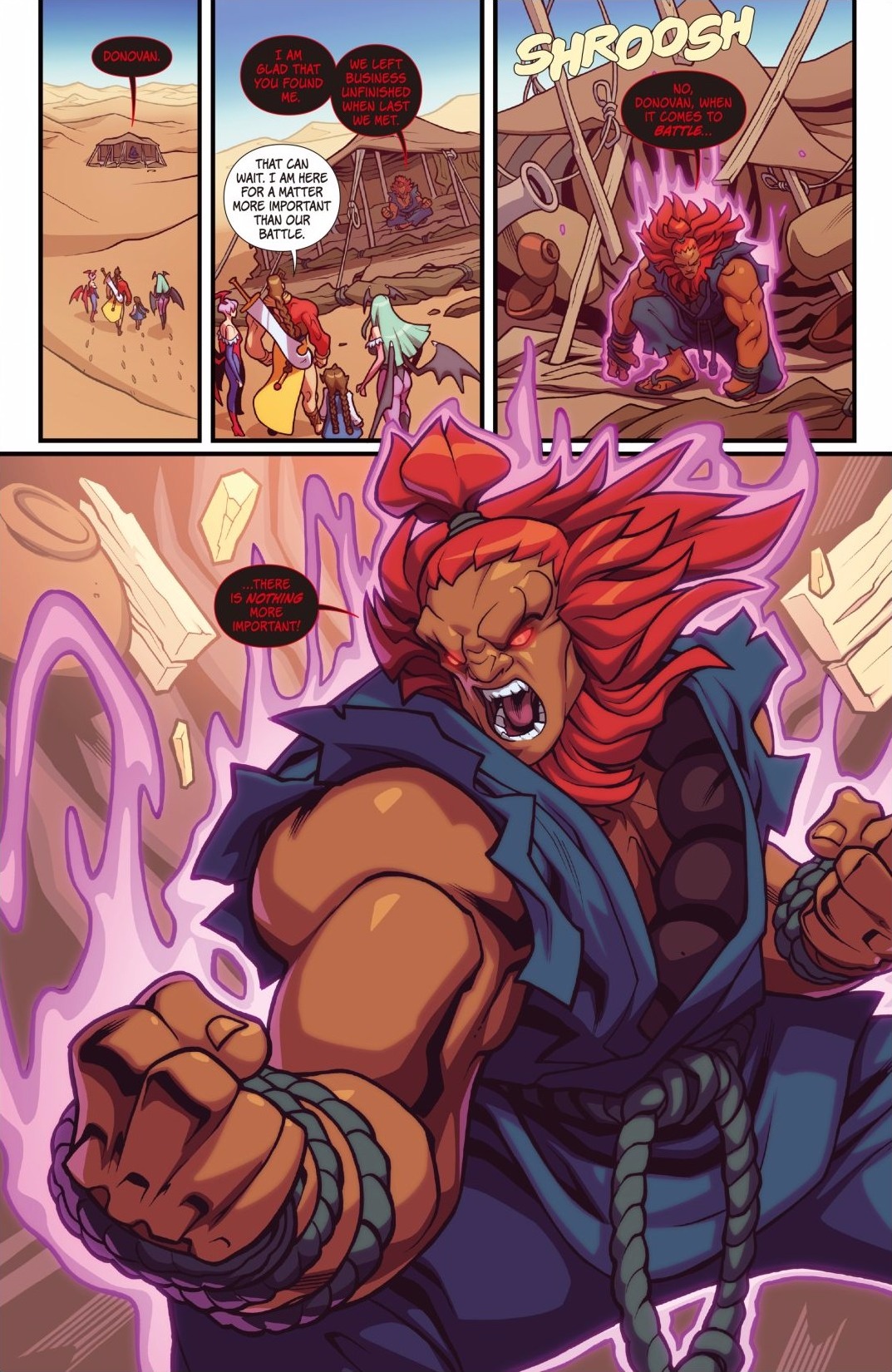 Street Fighter VS Darkstalkers (2017) issue 5 - Page 12