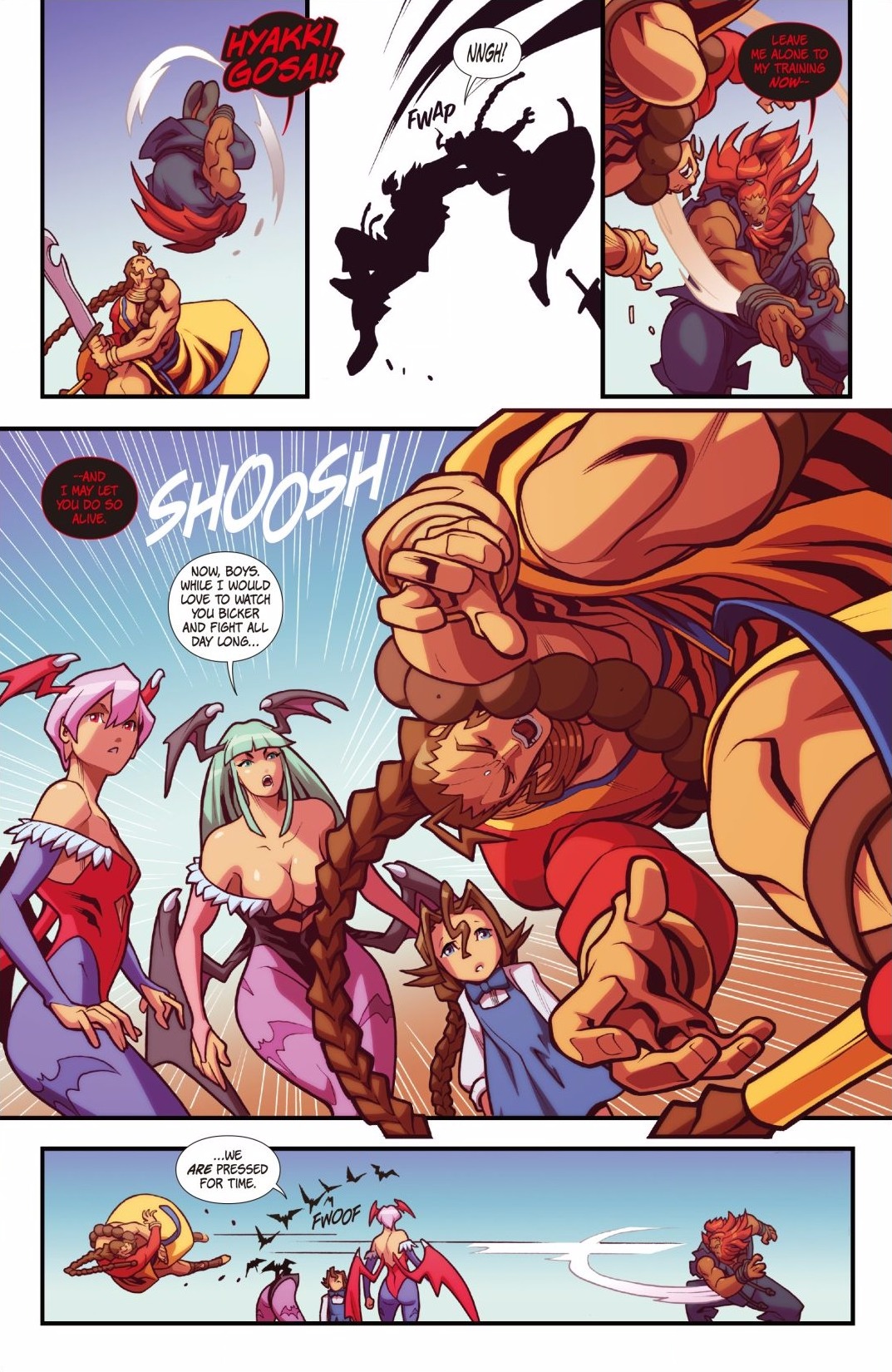 Street Fighter VS Darkstalkers (2017) issue 5 - Page 16