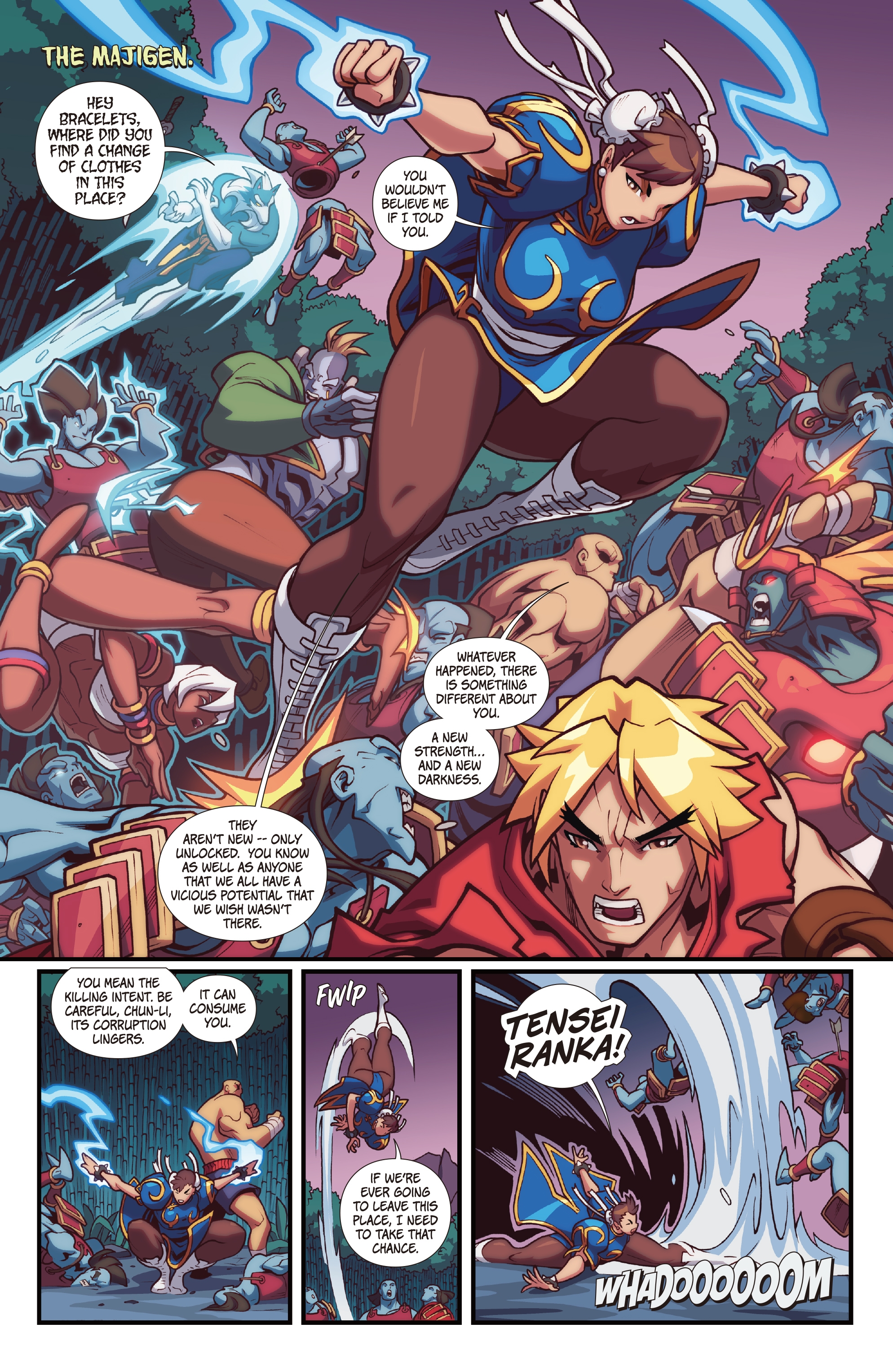 Street Fighter VS Darkstalkers (2017) issue 6 - Page 5