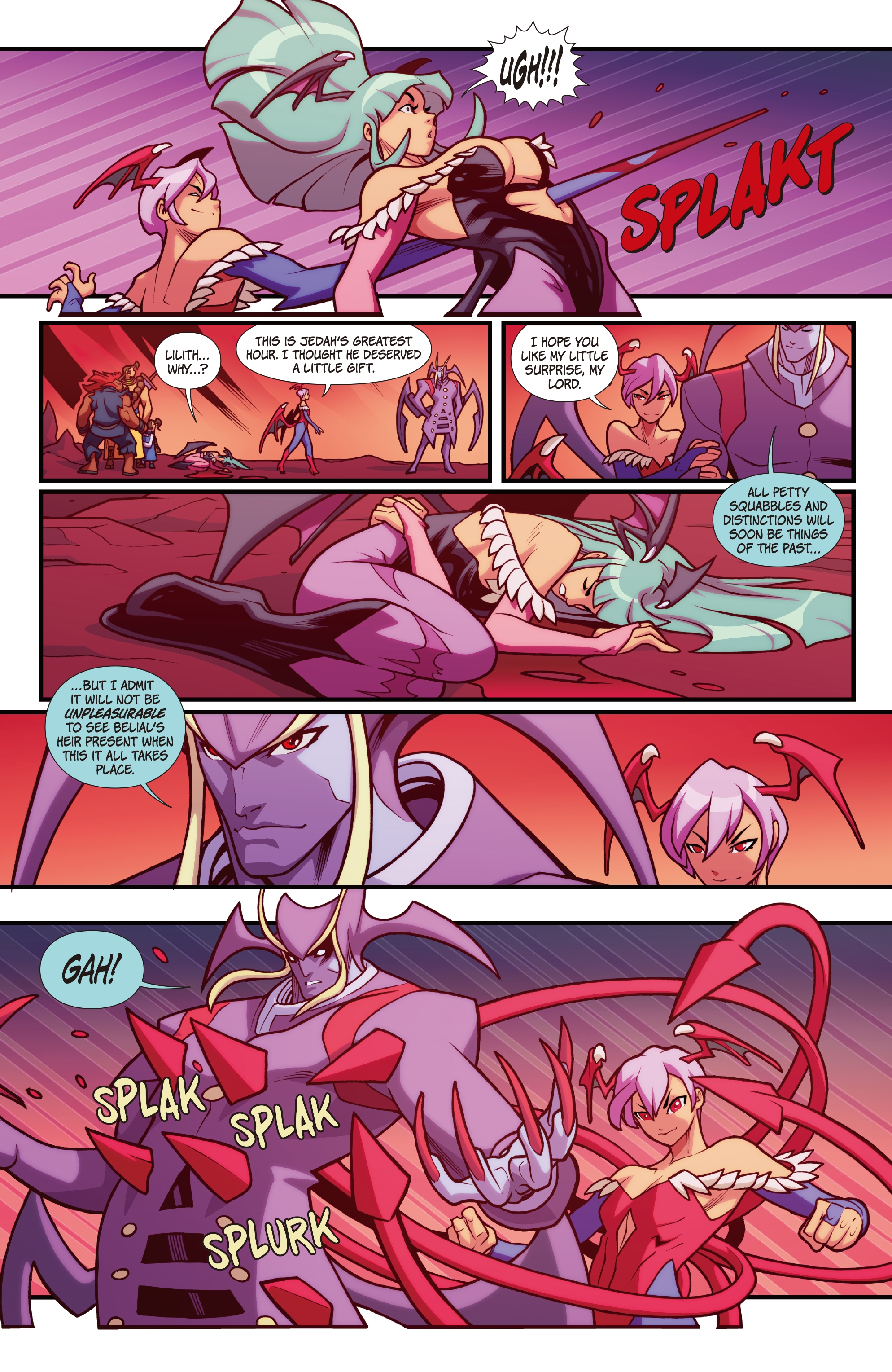 Street Fighter VS Darkstalkers (2017) issue 6 - Page 14