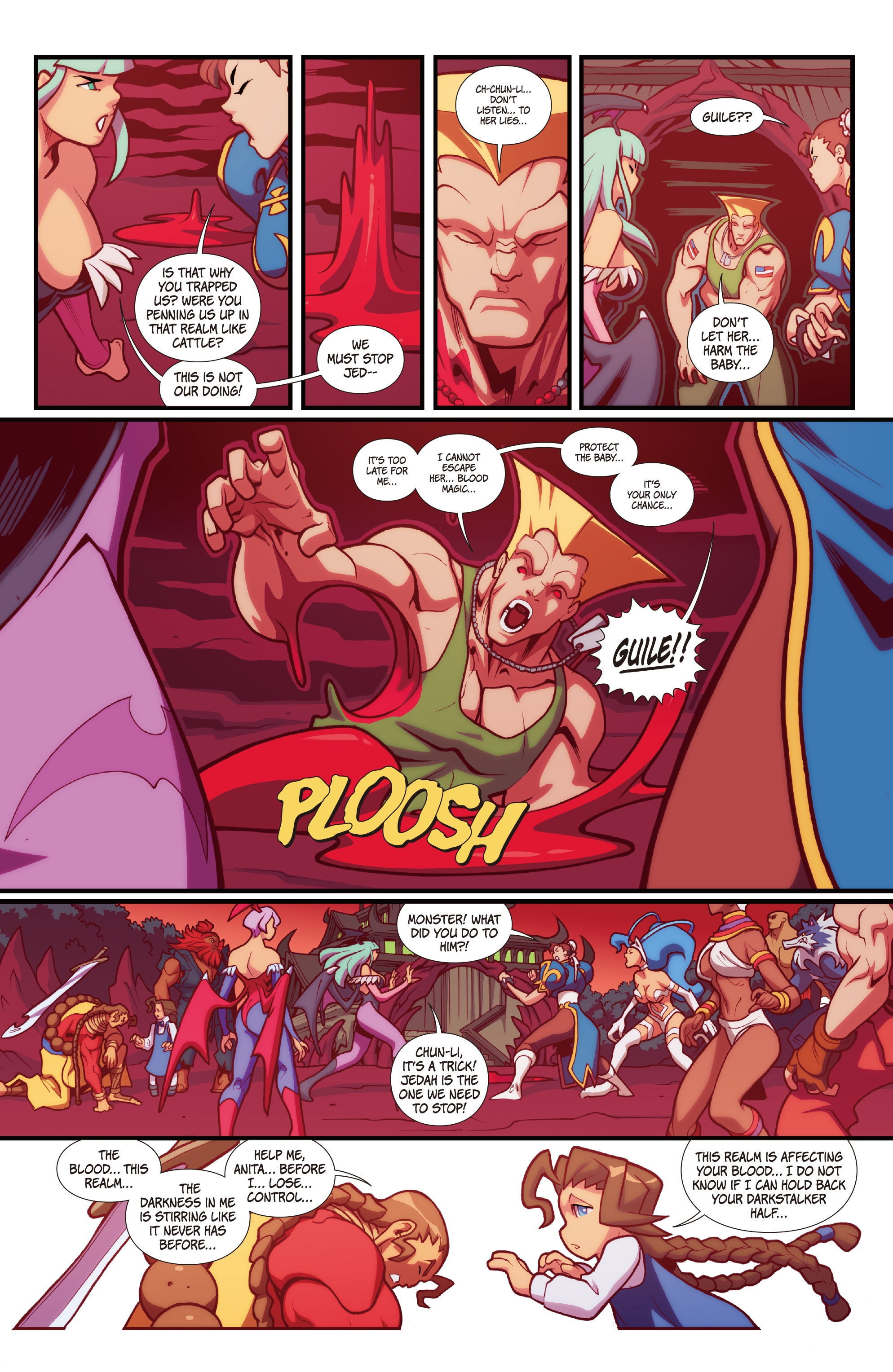 Street Fighter VS Darkstalkers (2017) issue 6 - Page 18