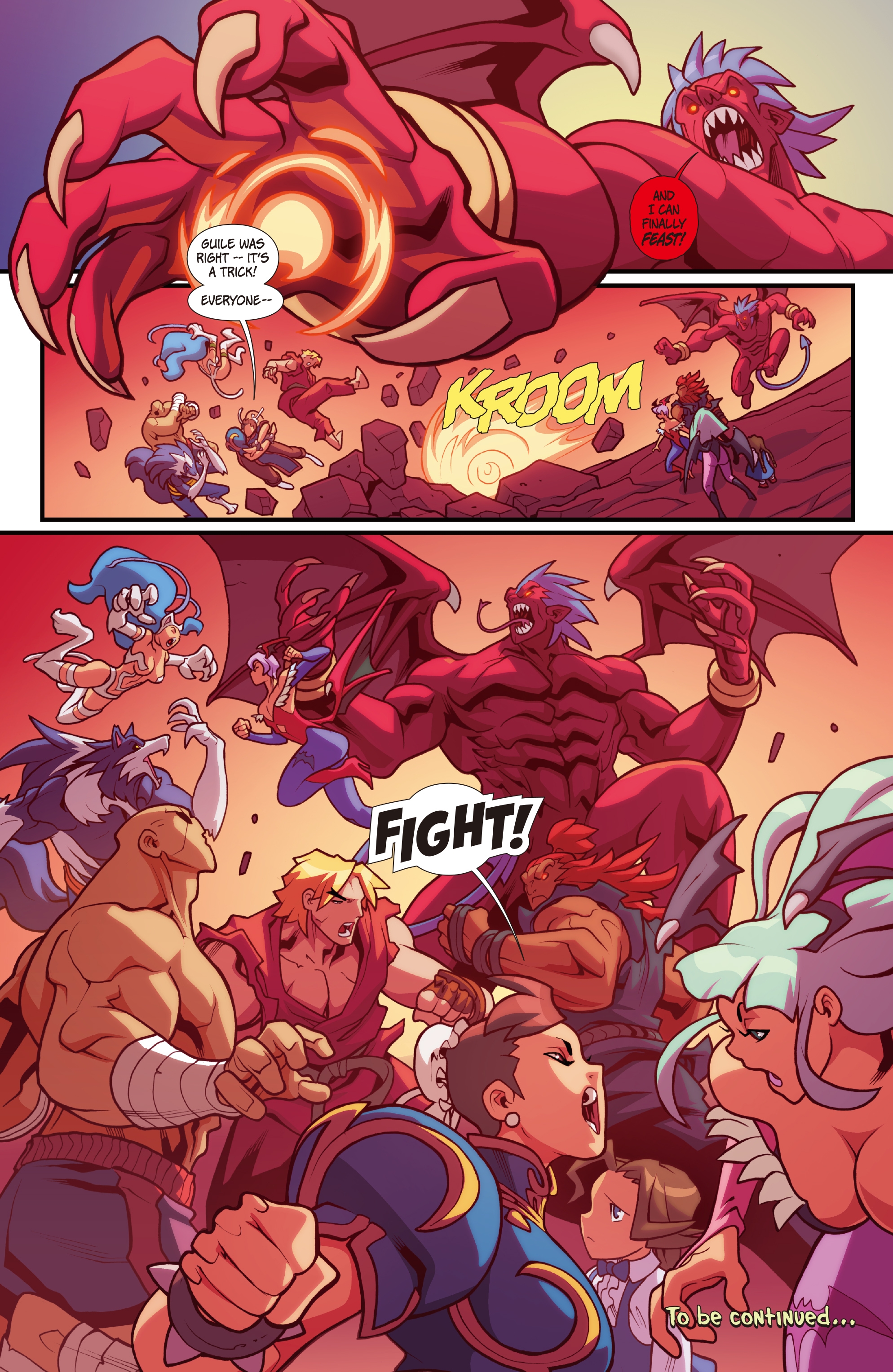 Street Fighter VS Darkstalkers (2017) issue 6 - Page 20